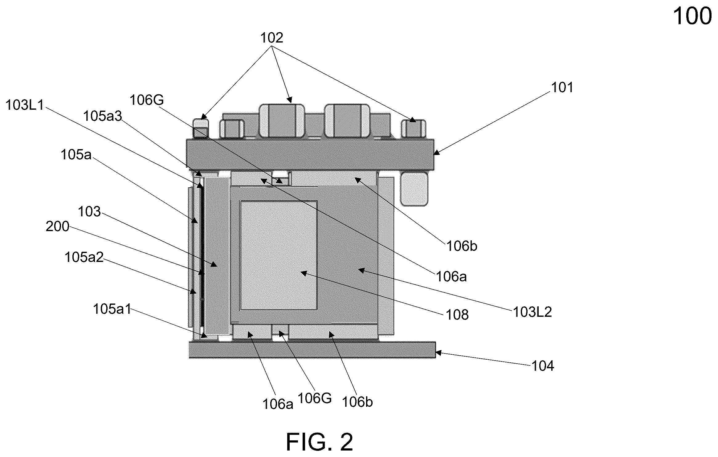 Patent US12568582 Figure 2 – Electronic module