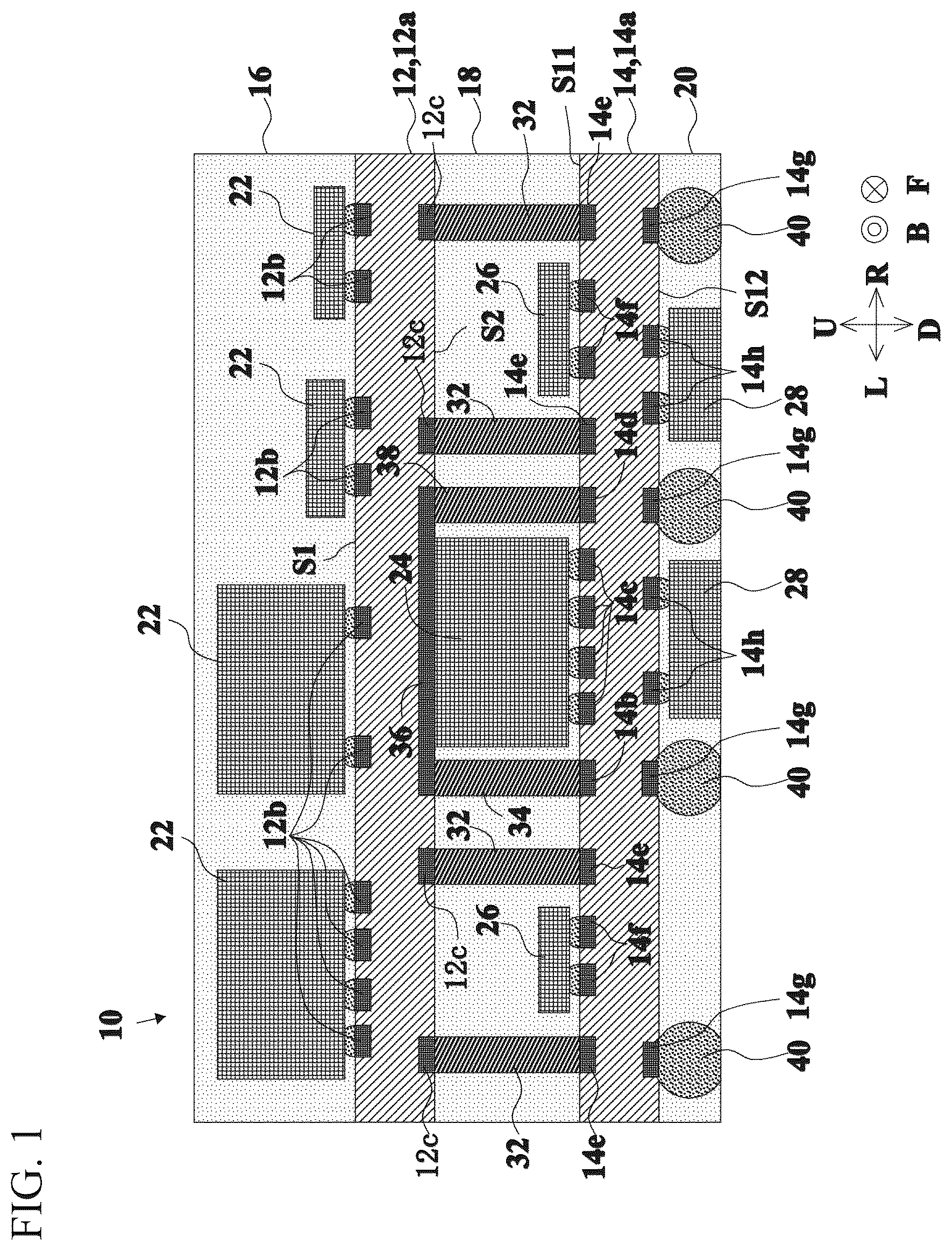 Patent US12568583 Figure 1 – Circuit module