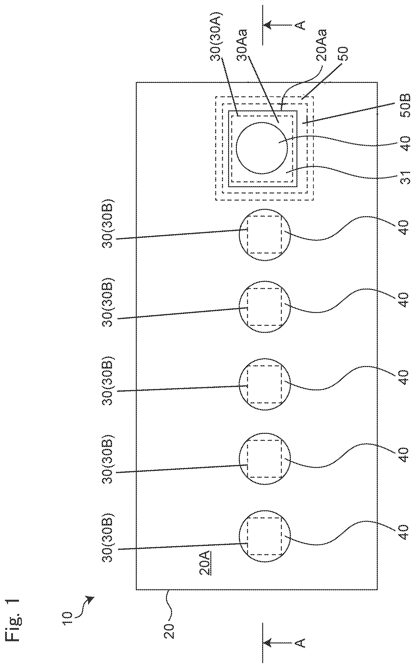 Patent US12568584 Figure 1 – Wiring board