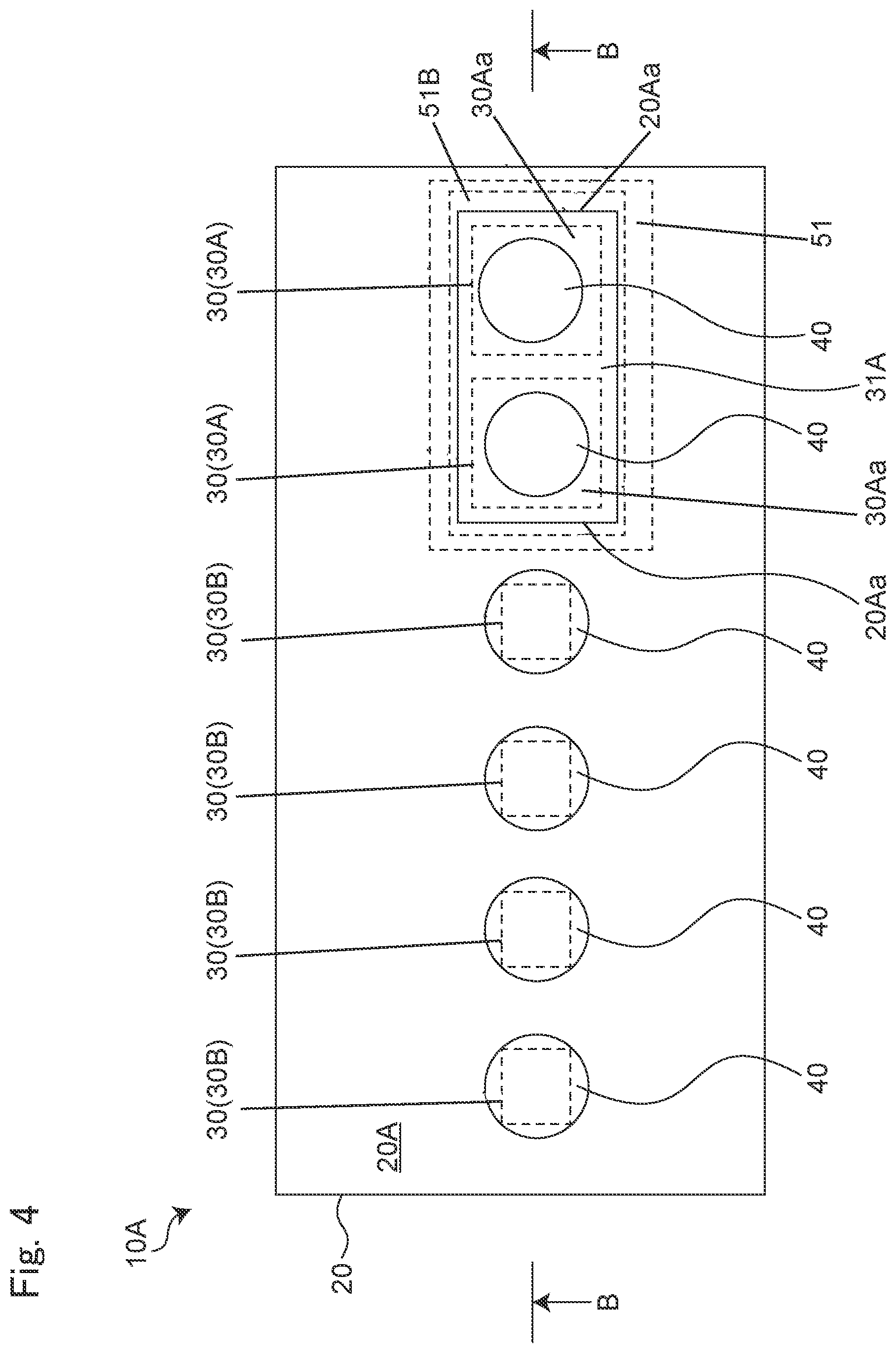 Patent US12568584 Figure 4 – Wiring board