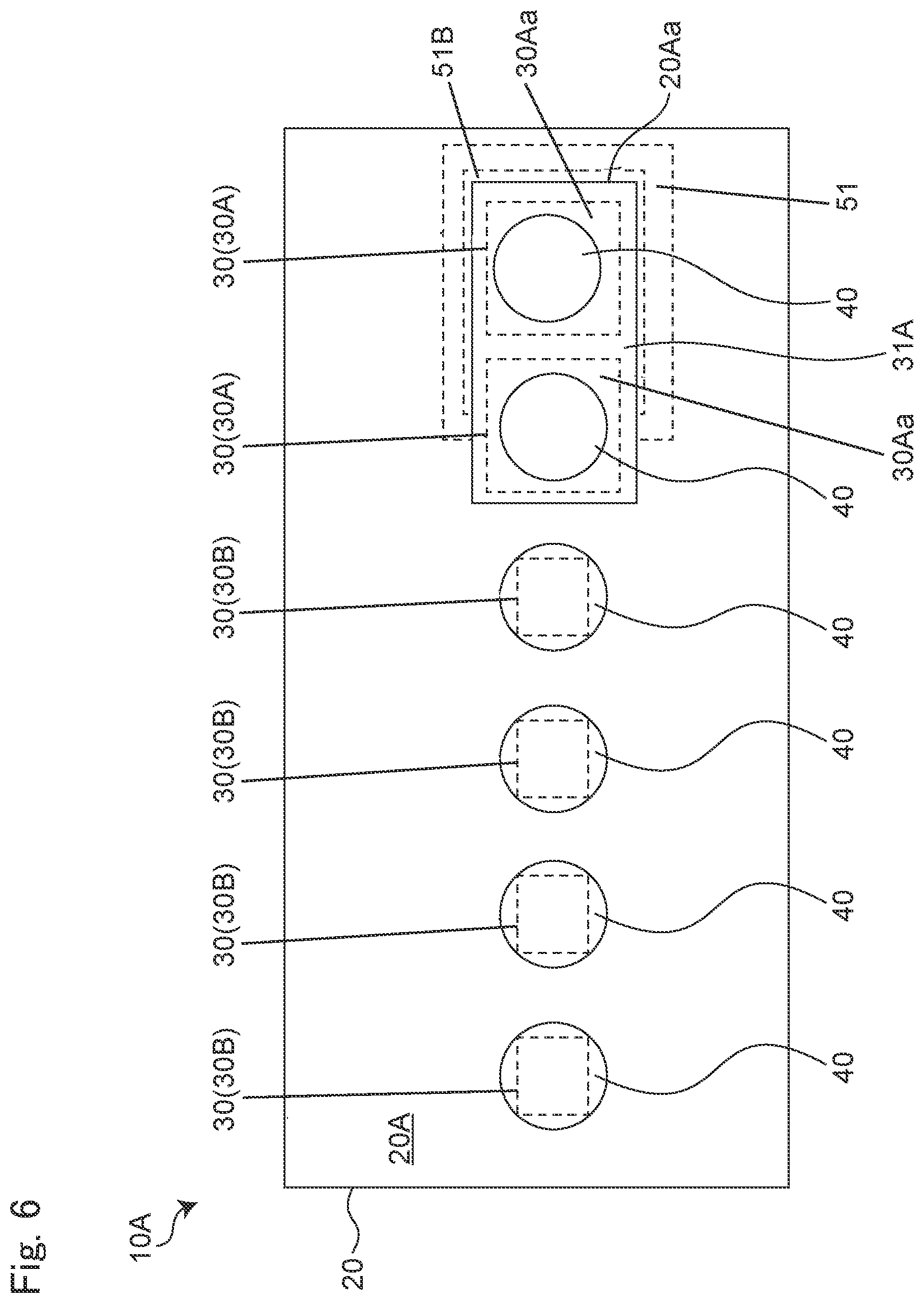 Patent US12568584 Figure 6 – Wiring board