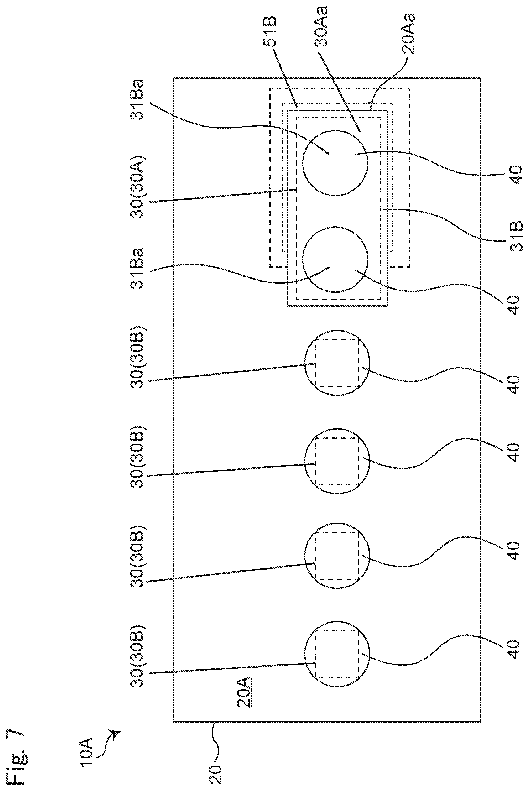 Patent US12568584 Figure 7 – Wiring board