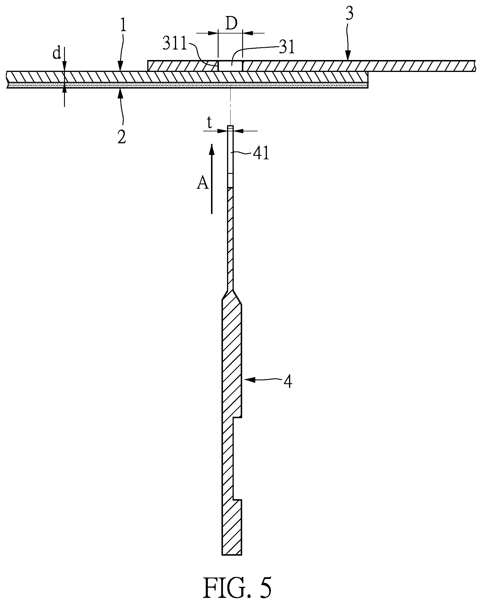 Patent US12568587 Figure 5 – Connection method for yarn wire and circuit board