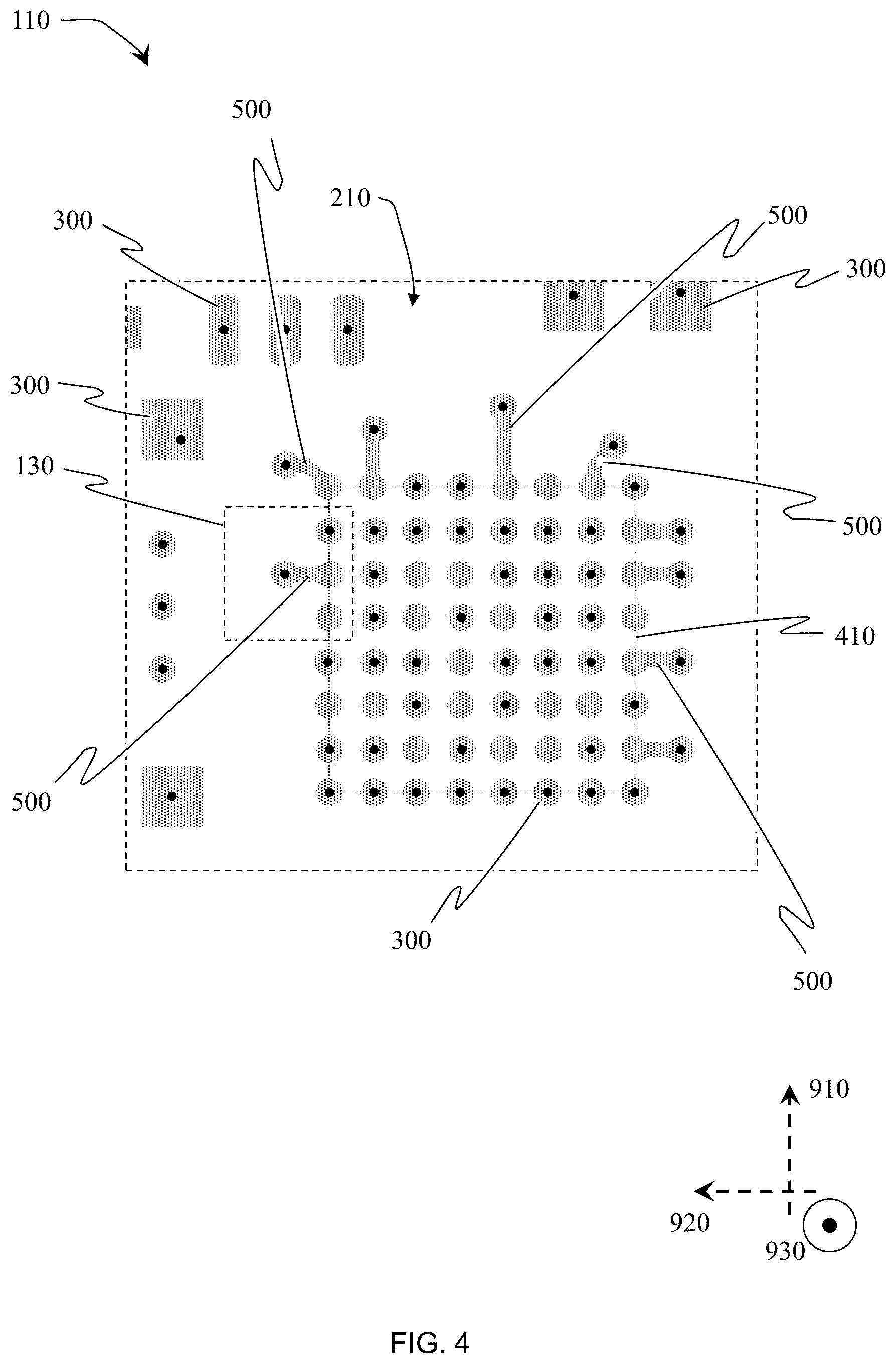 Patent US12568588 Figure 4 – Circuit board with a partial solder-mask and at least one conformal-coating