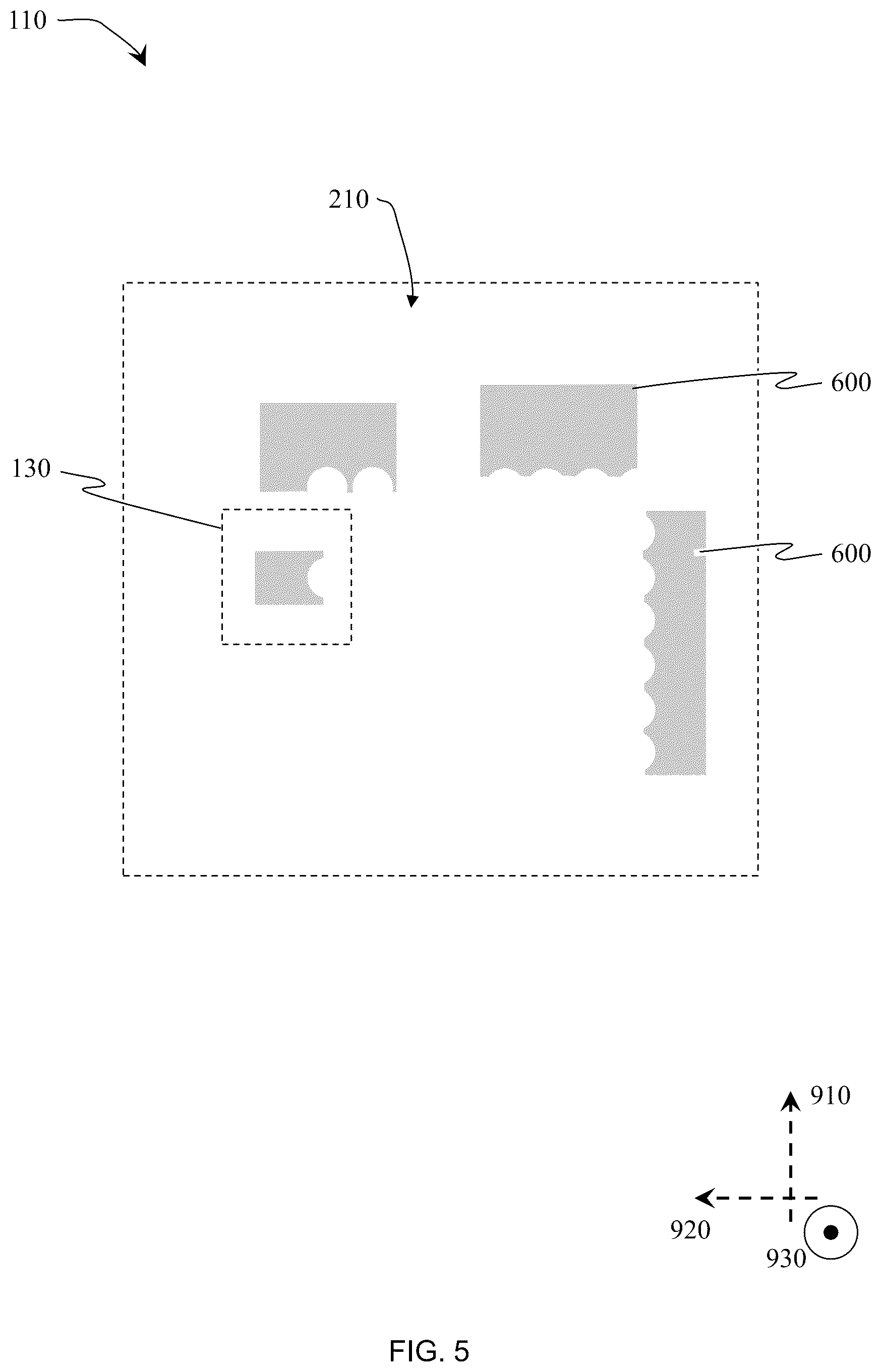 Patent US12568588 Figure 5 – Circuit board with a partial solder-mask and at least one conformal-coating