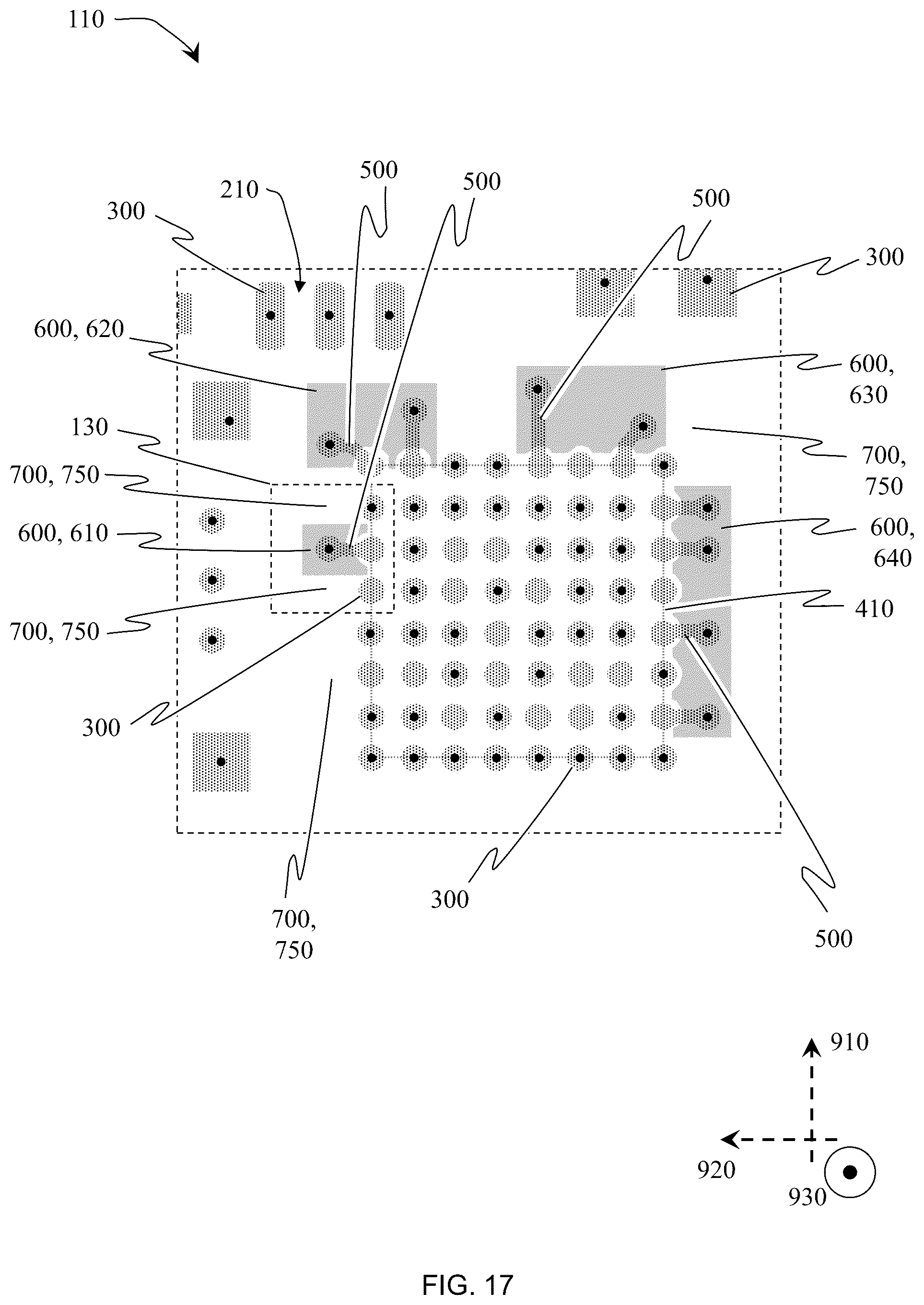 Patent US12568588 Figure 17 – Circuit board with a partial solder-mask and at least one conformal-coating