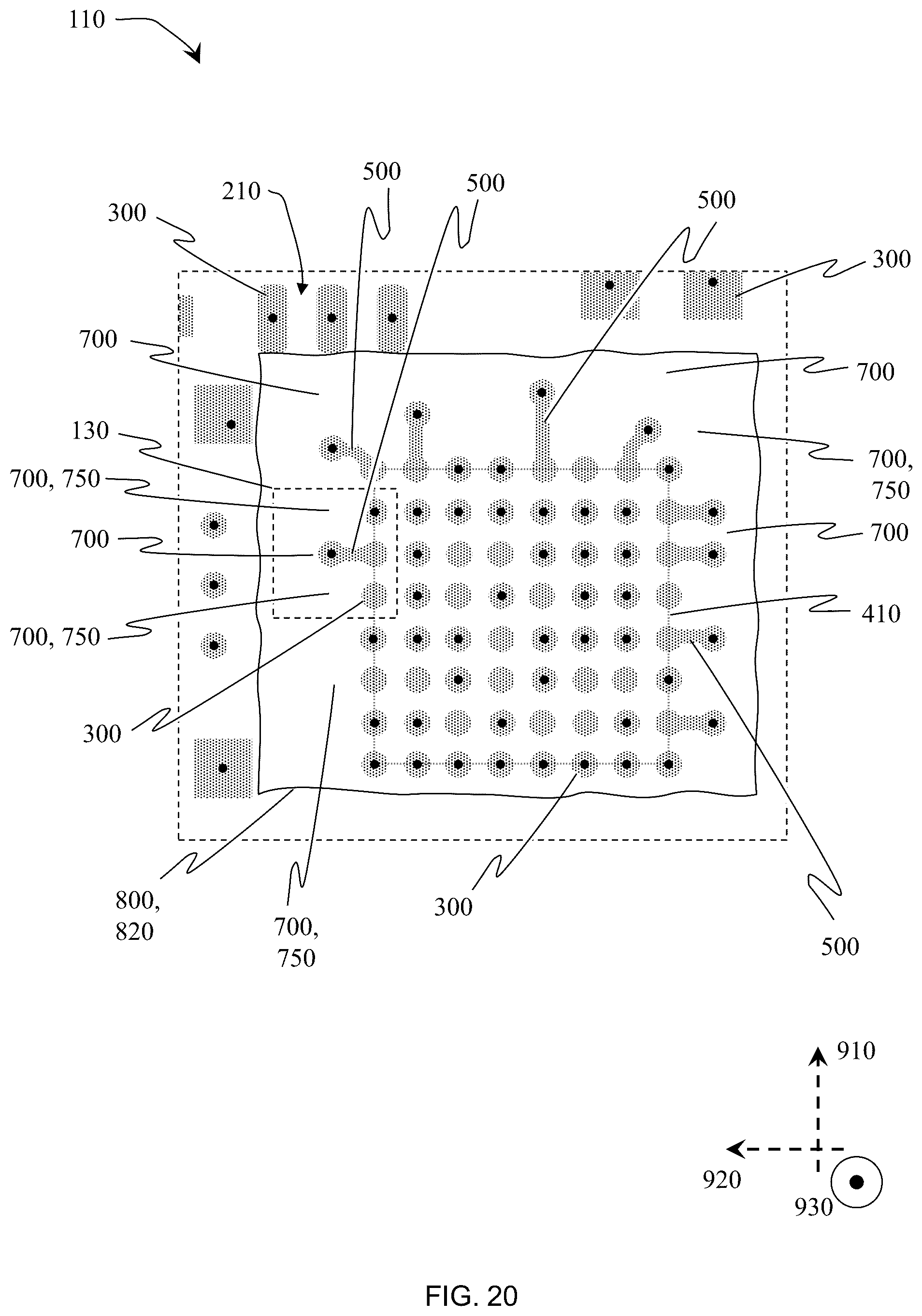 Patent US12568588 Figure 20 – Circuit board with a partial solder-mask and at least one conformal-coating