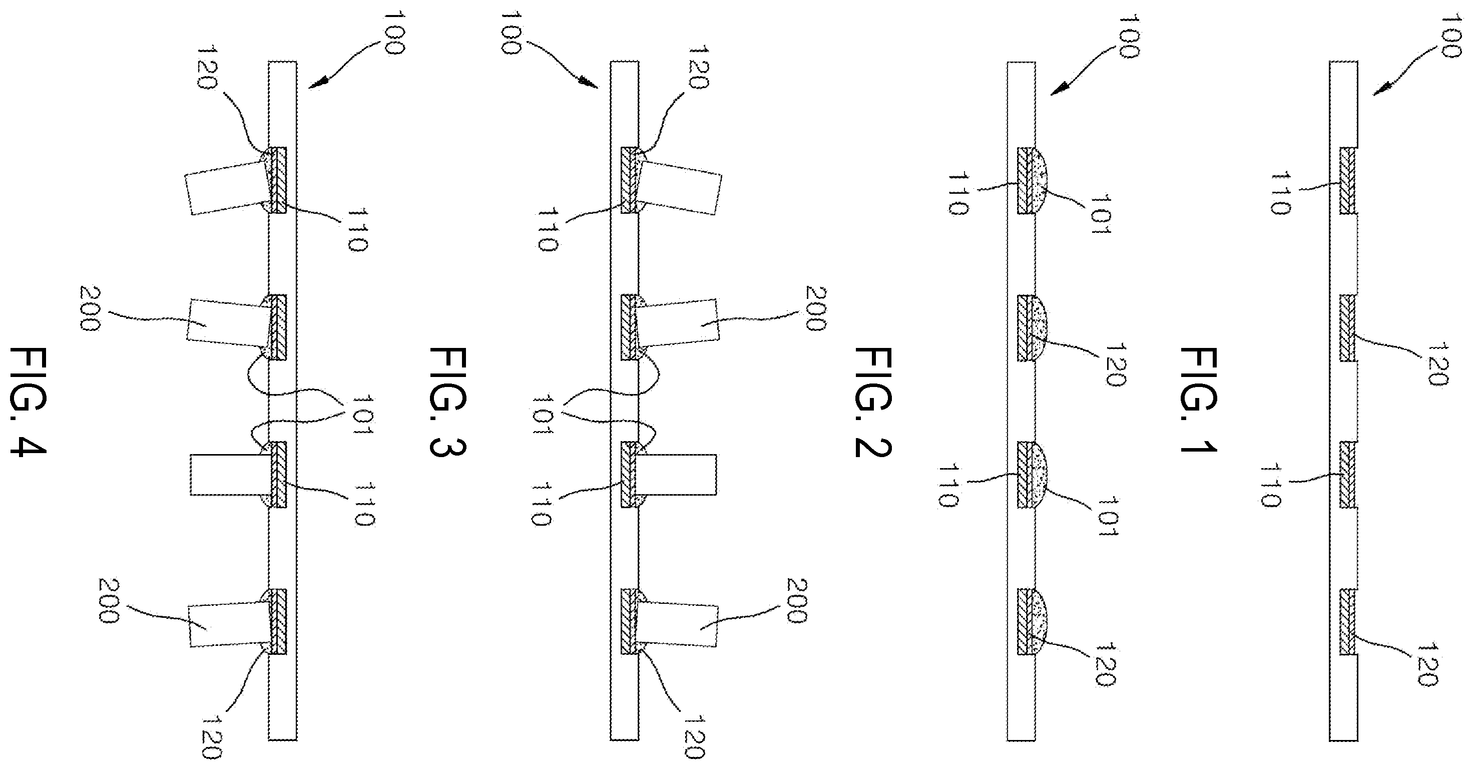 Patent US12568589 Figure 1 – Method of bonding column type deposits