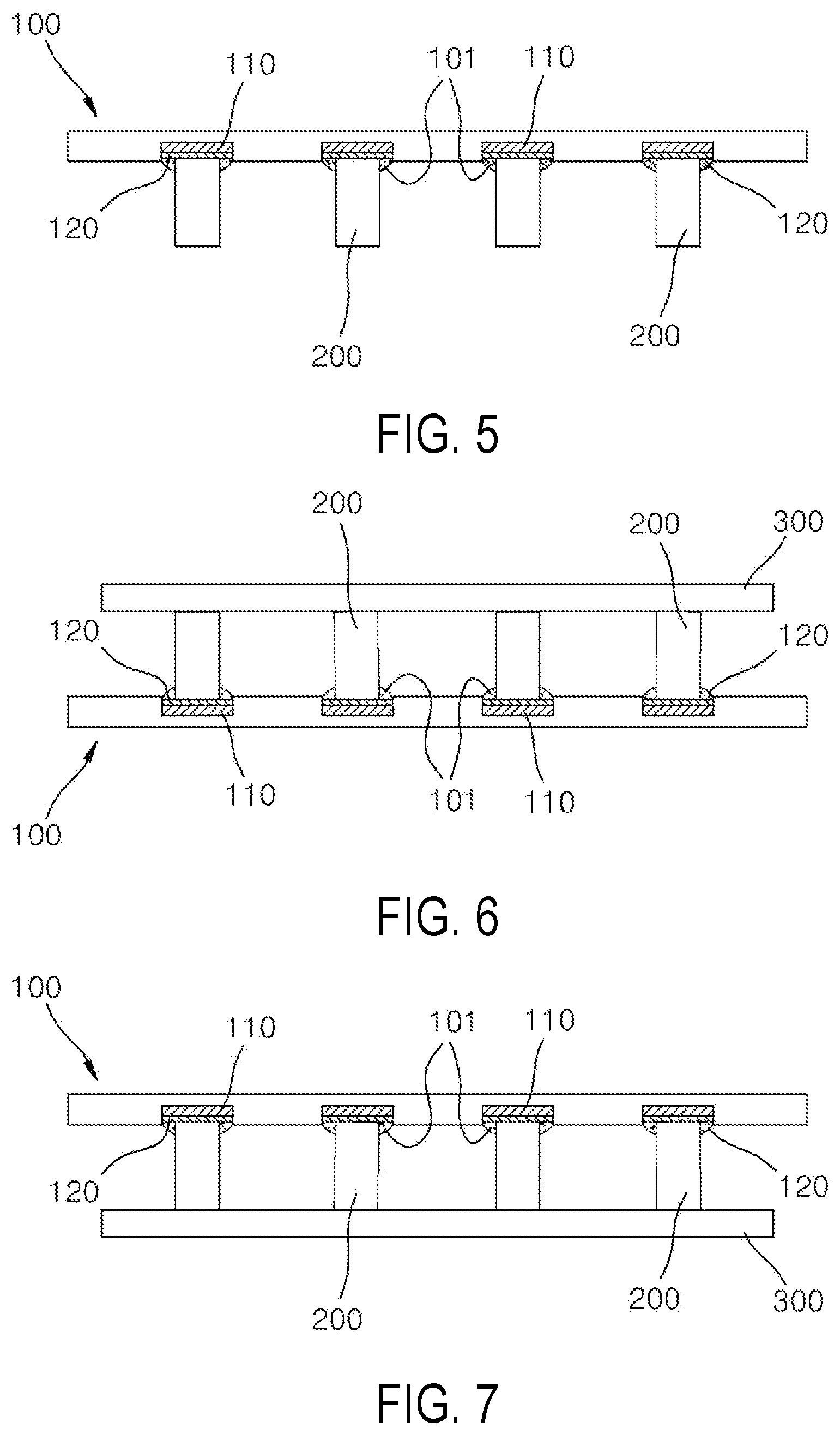 Patent US12568589 Figure 2 – Method of bonding column type deposits