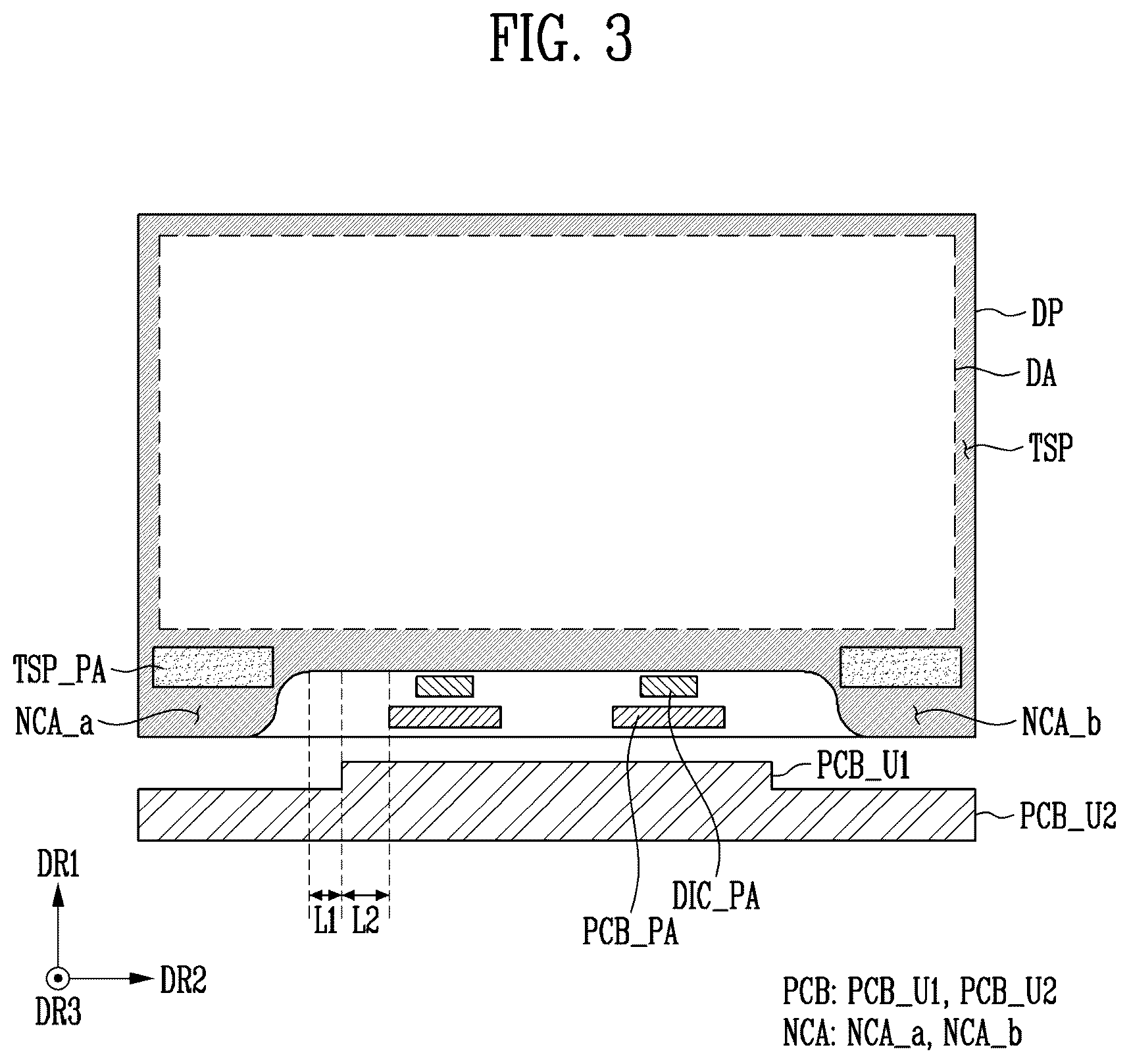 Patent US12568590 Figure 3 – Display device and electronic device including the same