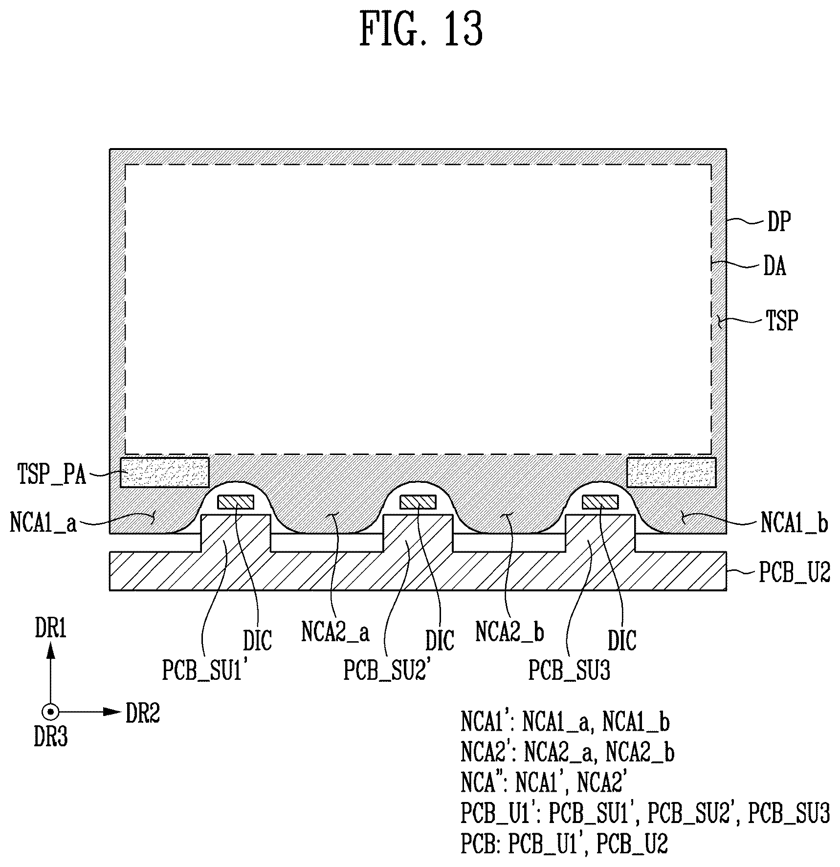 Patent US12568590 Figure 13 – Display device and electronic device including the same