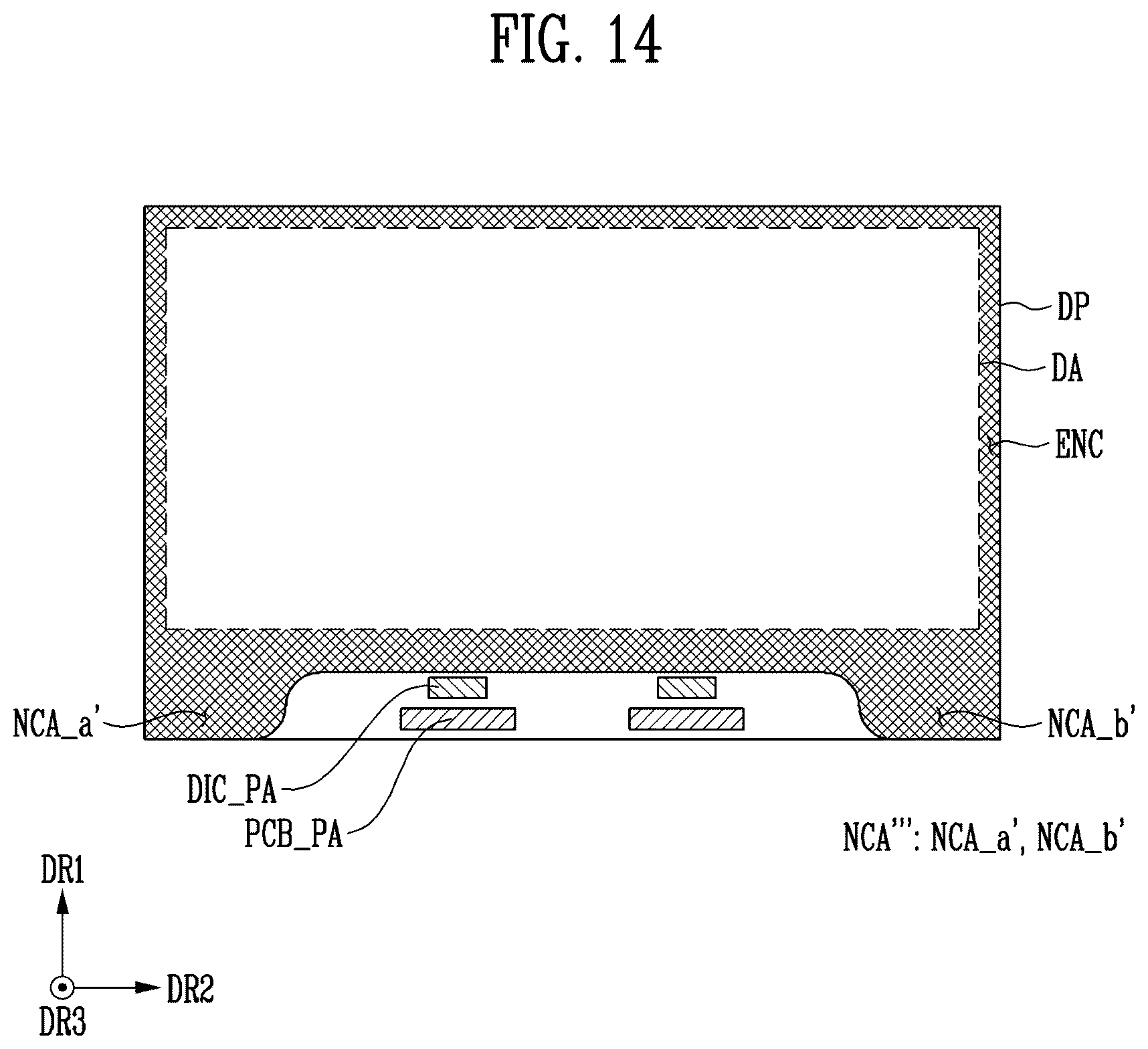 Patent US12568590 Figure 14 – Display device and electronic device including the same