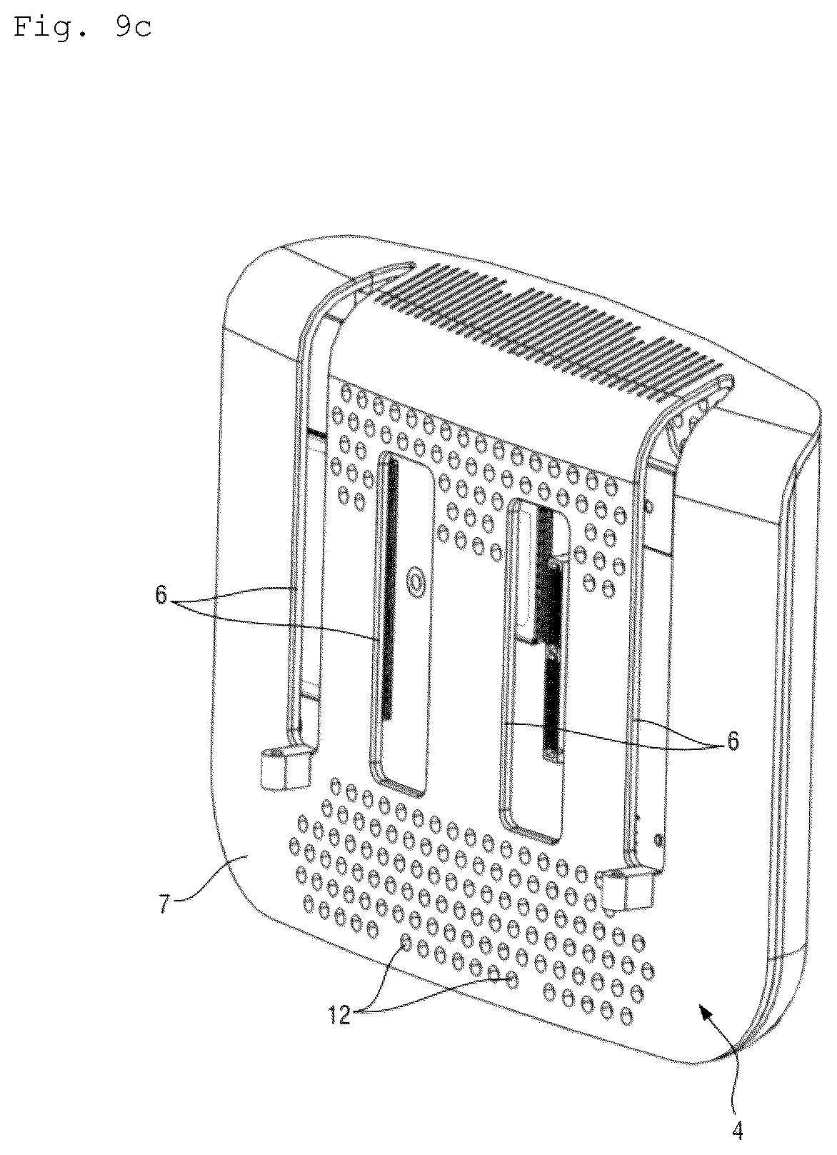 Patent US12568591 Figure 8 – Electronic casing comprising electronic boards