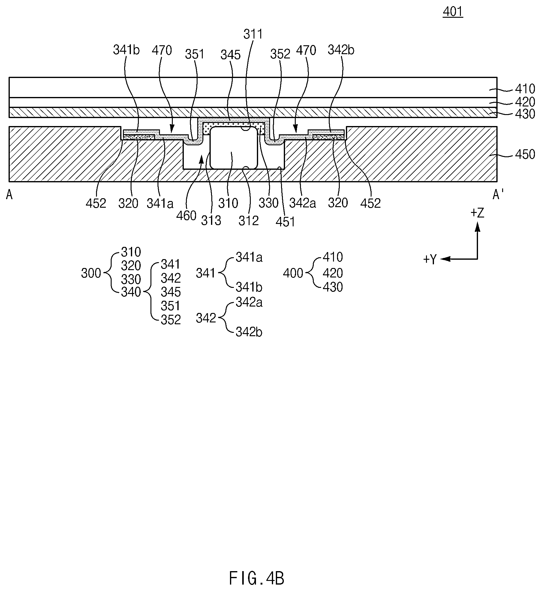 Patent US12568592 Figure 5 – Conductive member having elasticity and electronic device including the same