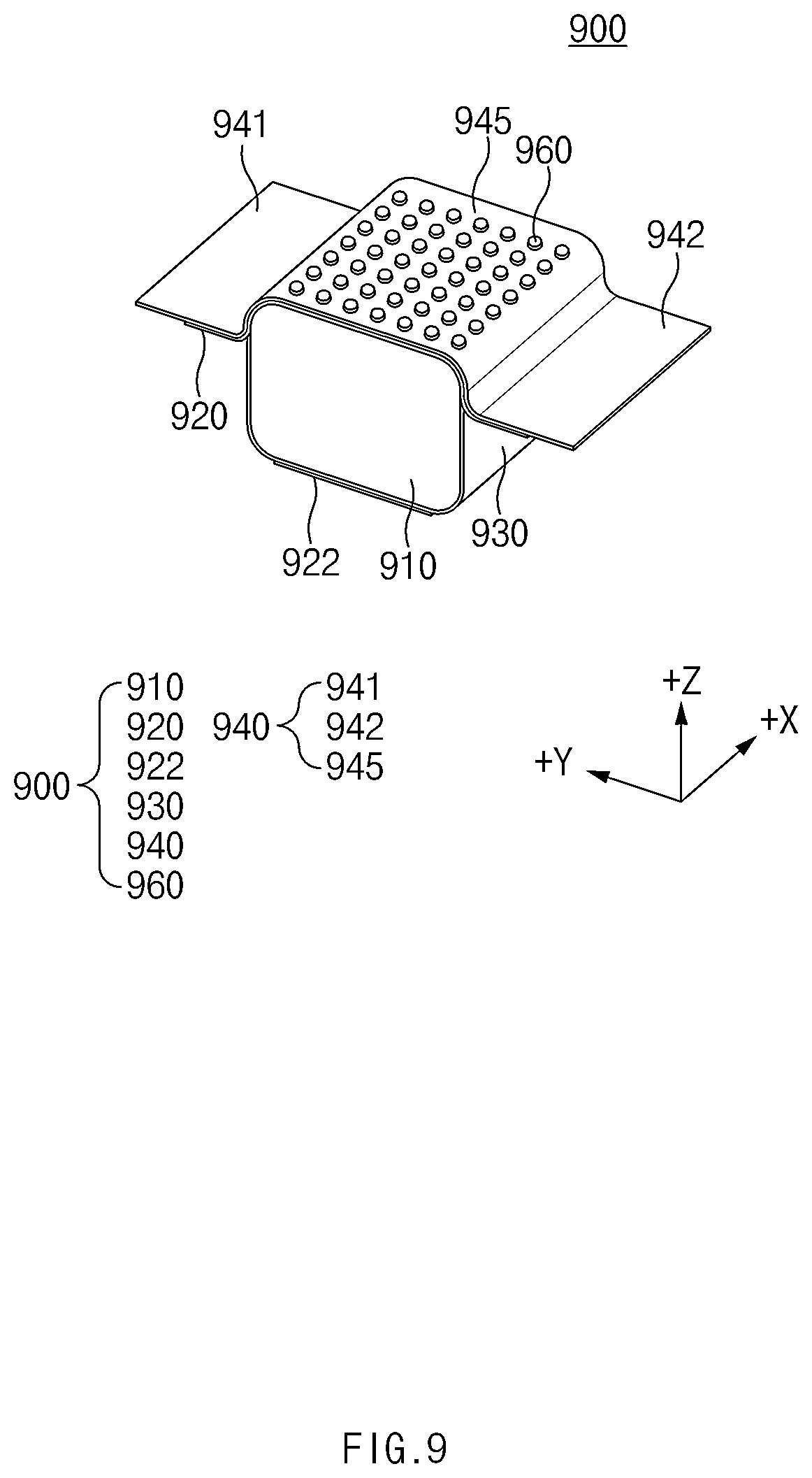 Patent US12568592 Figure 10 – Conductive member having elasticity and electronic device including the same
