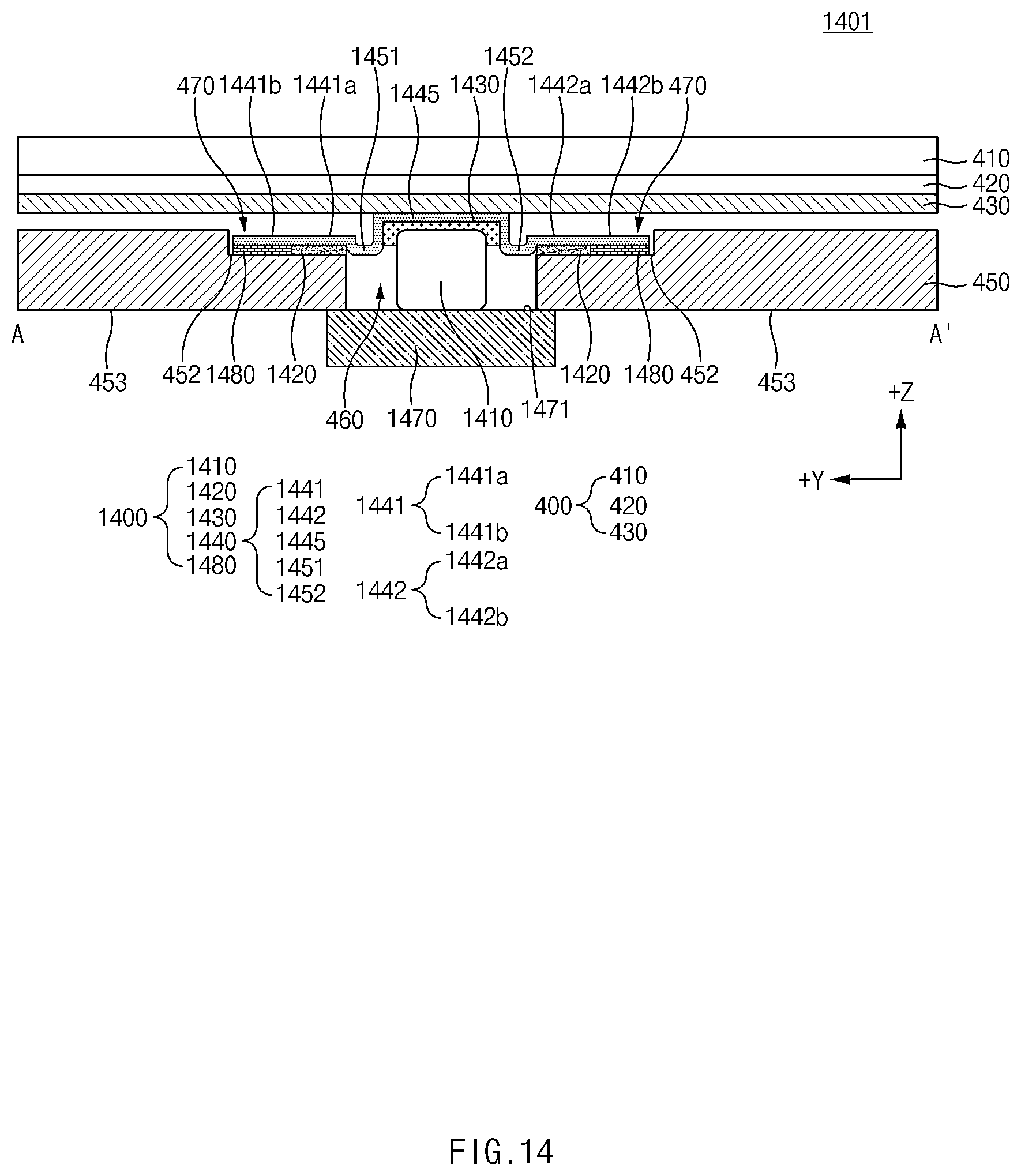 Patent US12568592 Figure 16 – Conductive member having elasticity and electronic device including the same