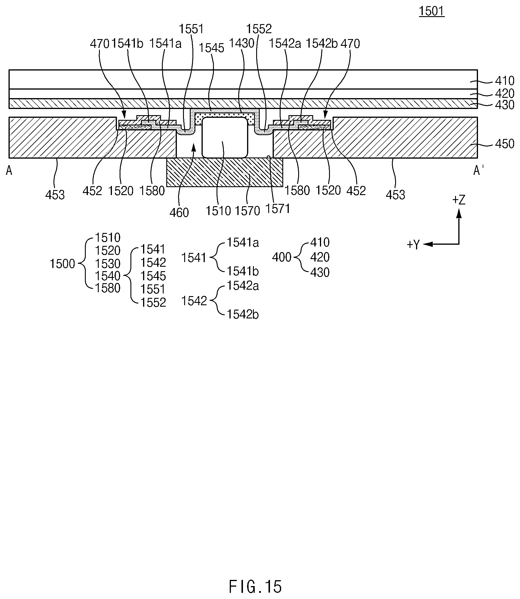 Patent US12568592 Figure 17 – Conductive member having elasticity and electronic device including the same
