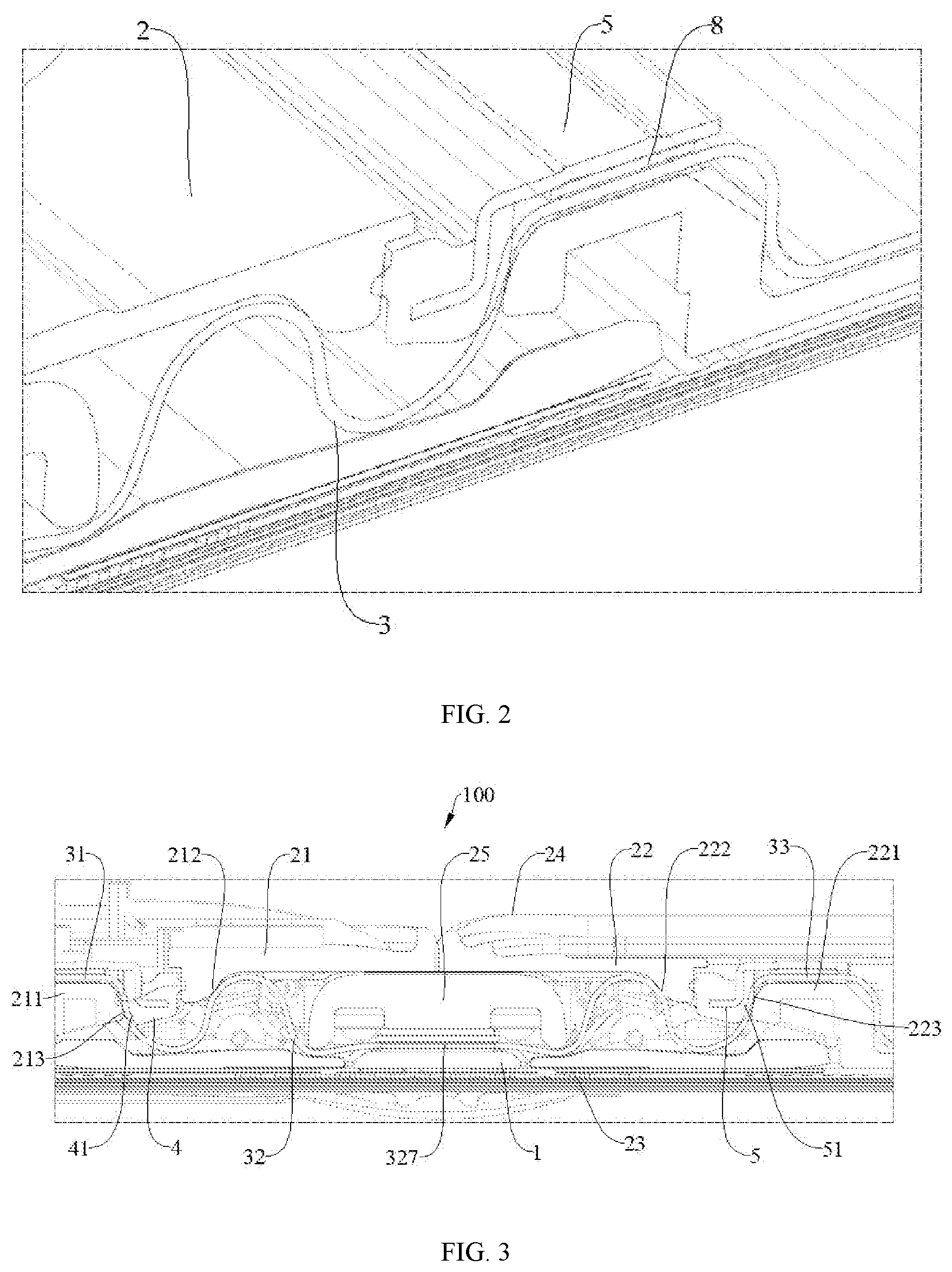 Patent US12568593 Figure 2 – Foldable electronic device