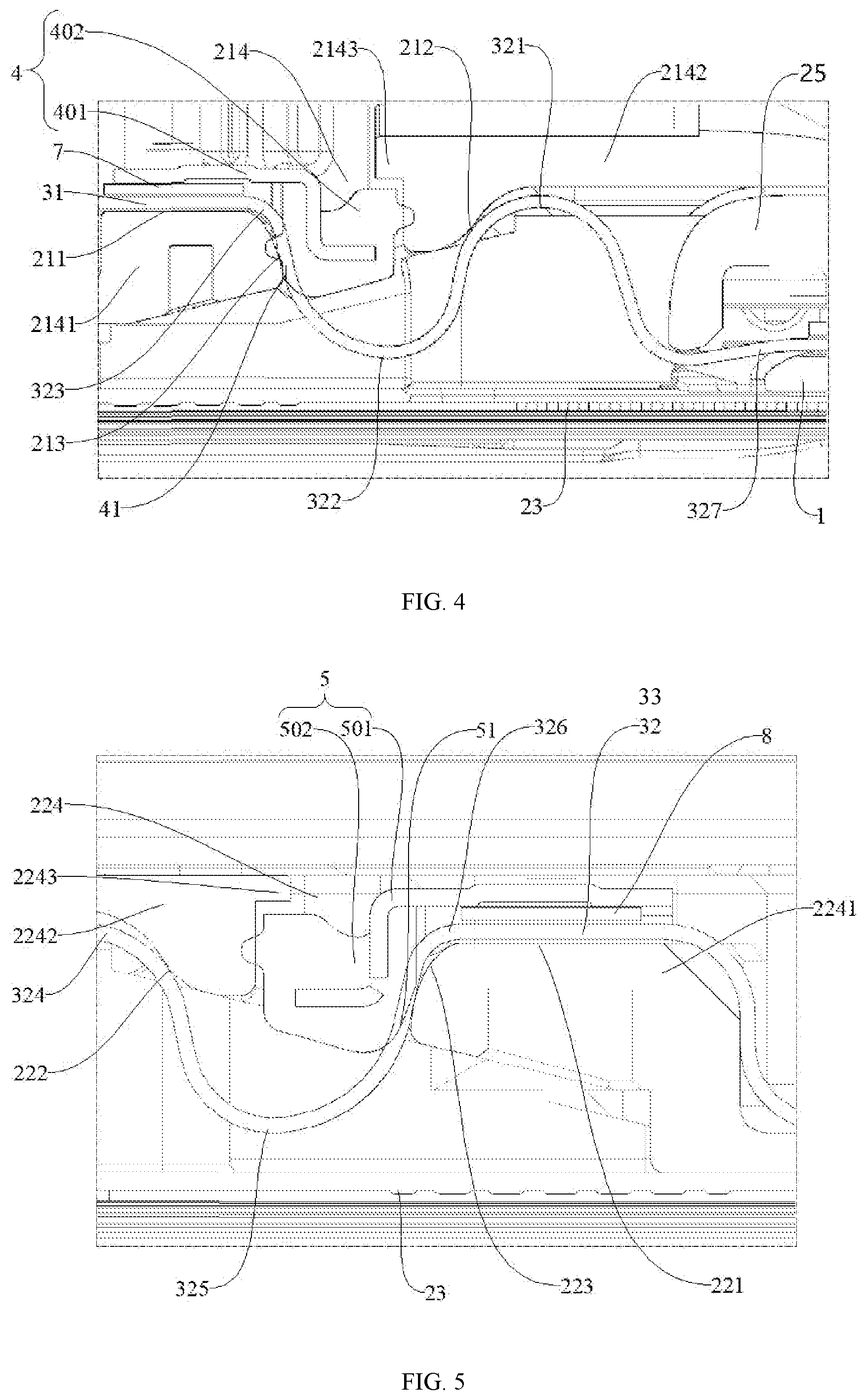 Patent US12568593 Figure 3 – Foldable electronic device