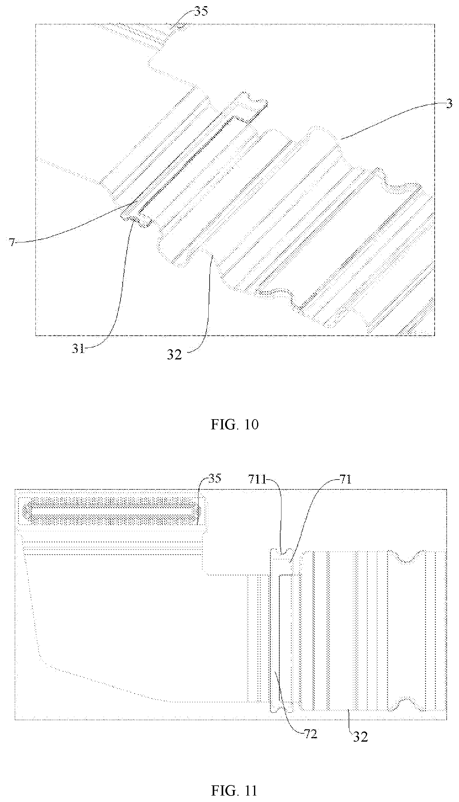 Patent US12568593 Figure 6 – Foldable electronic device