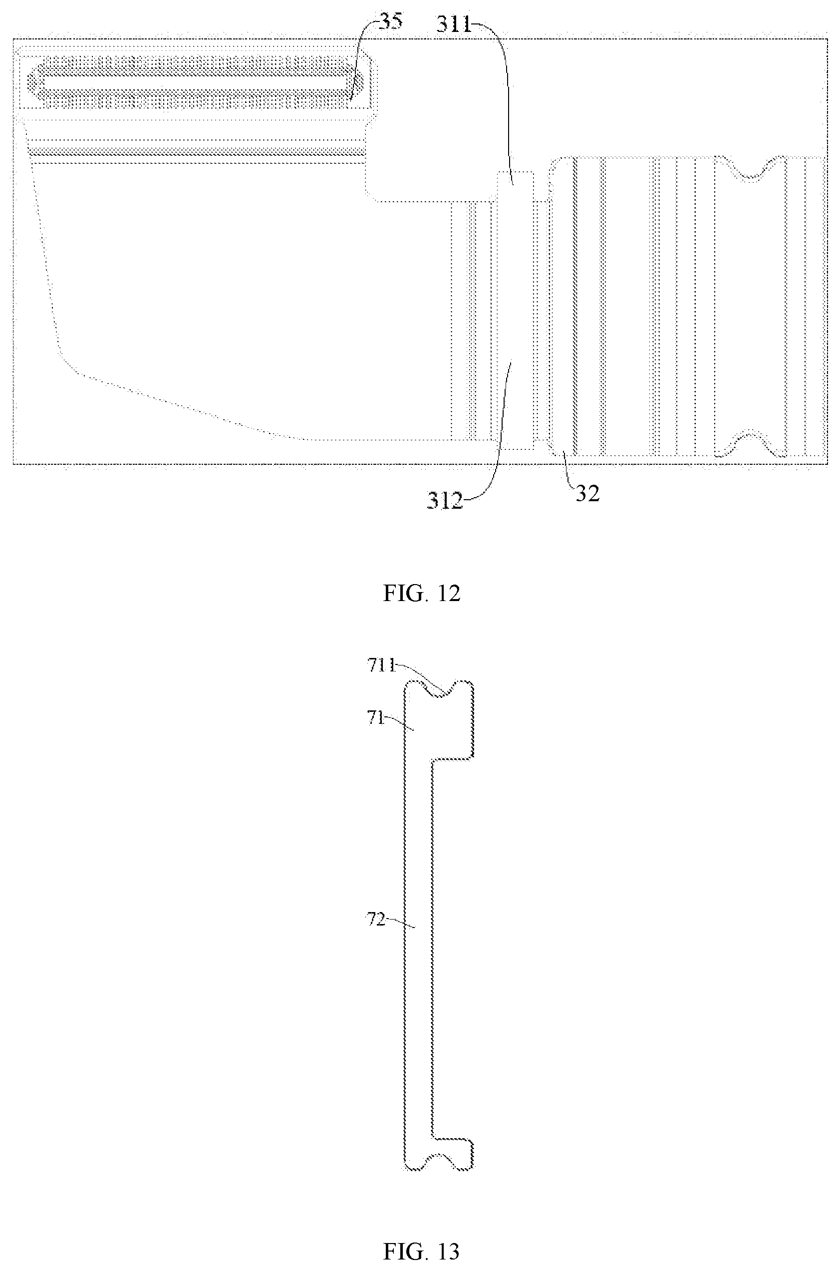 Patent US12568593 Figure 7 – Foldable electronic device