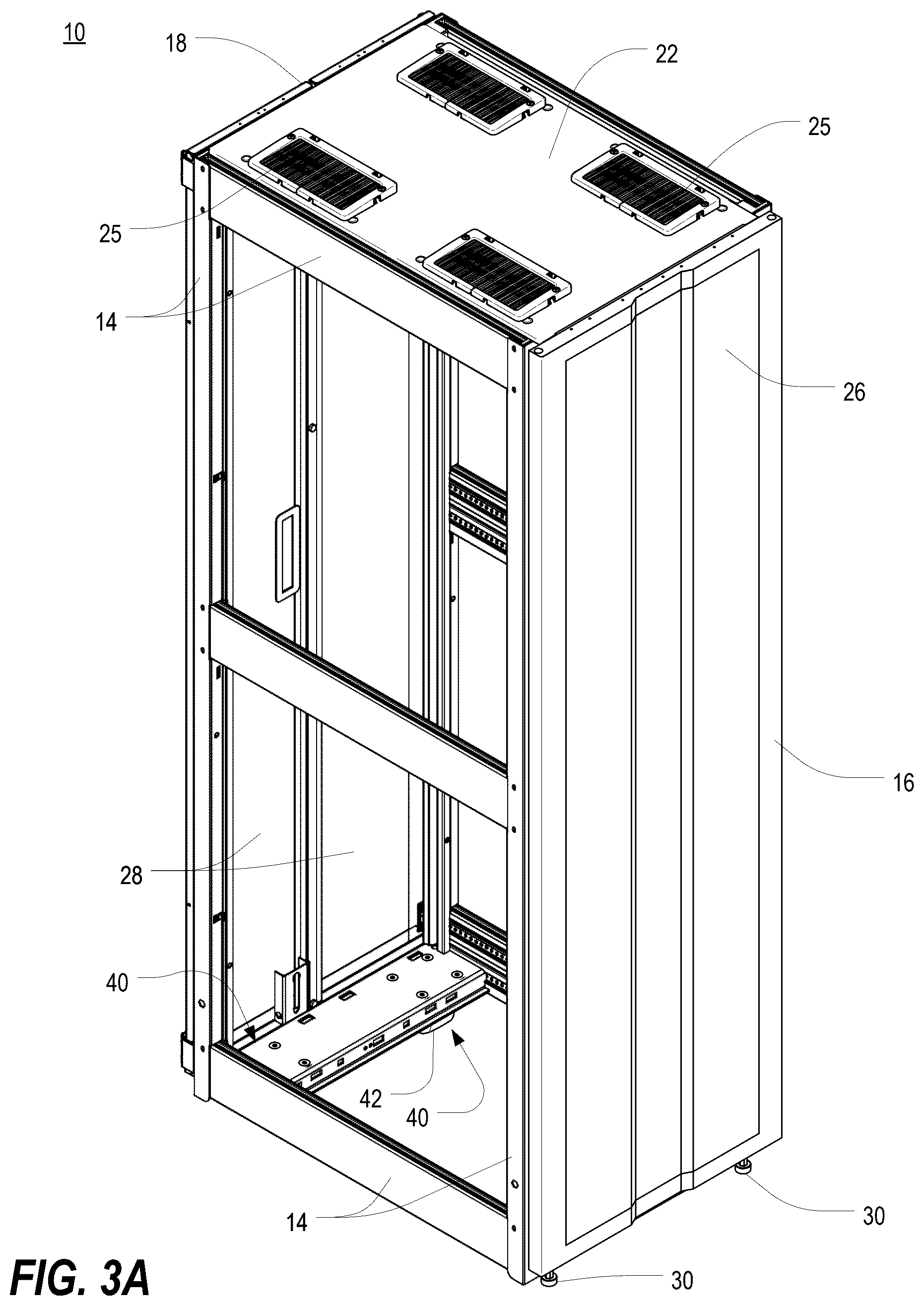 Patent US12568594 Figure 3 – Caster attachment system using mating features