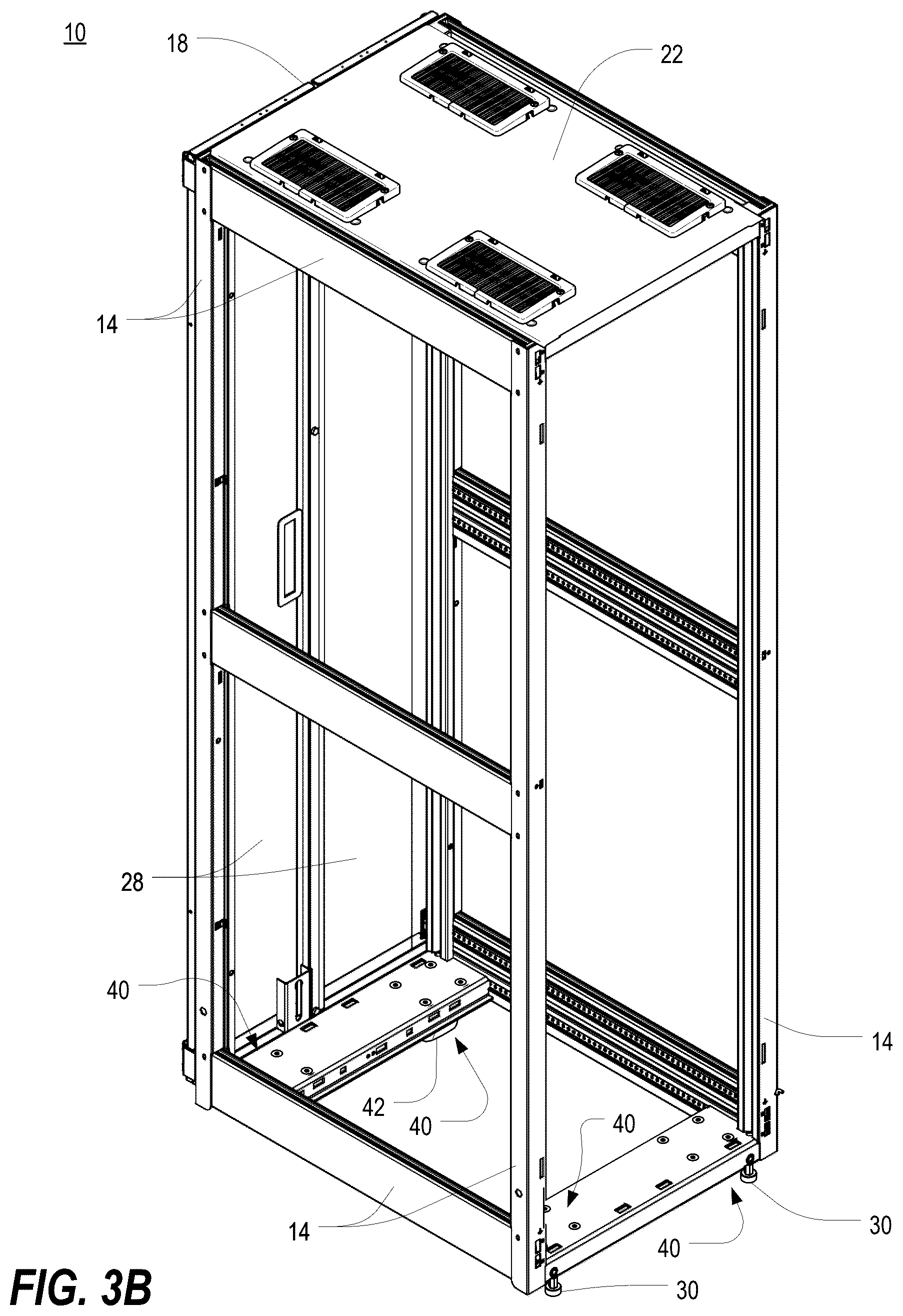 Patent US12568594 Figure 4 – Caster attachment system using mating features