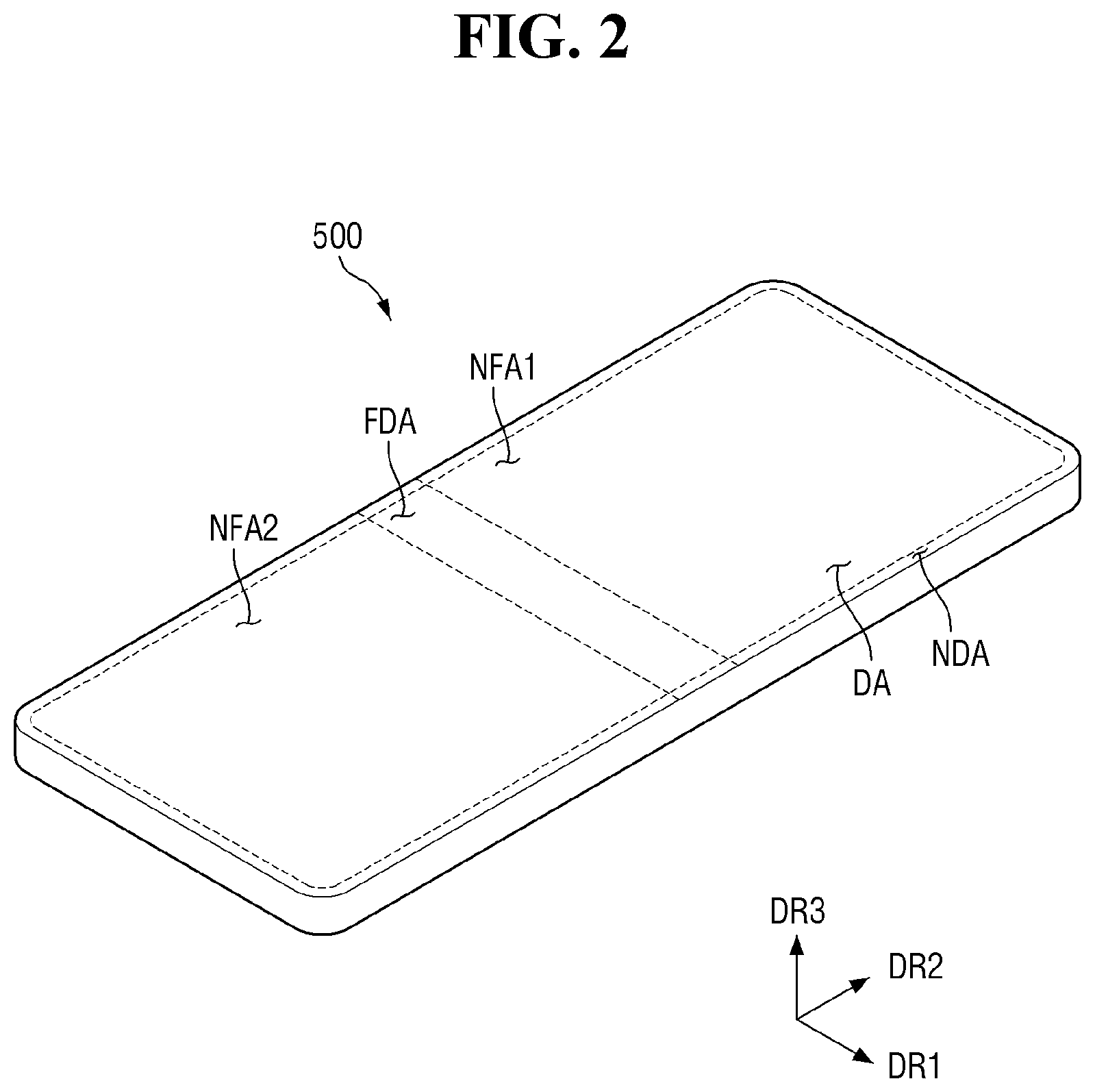 Patent US12568595 Figure 2 – Glass article and display device including the same