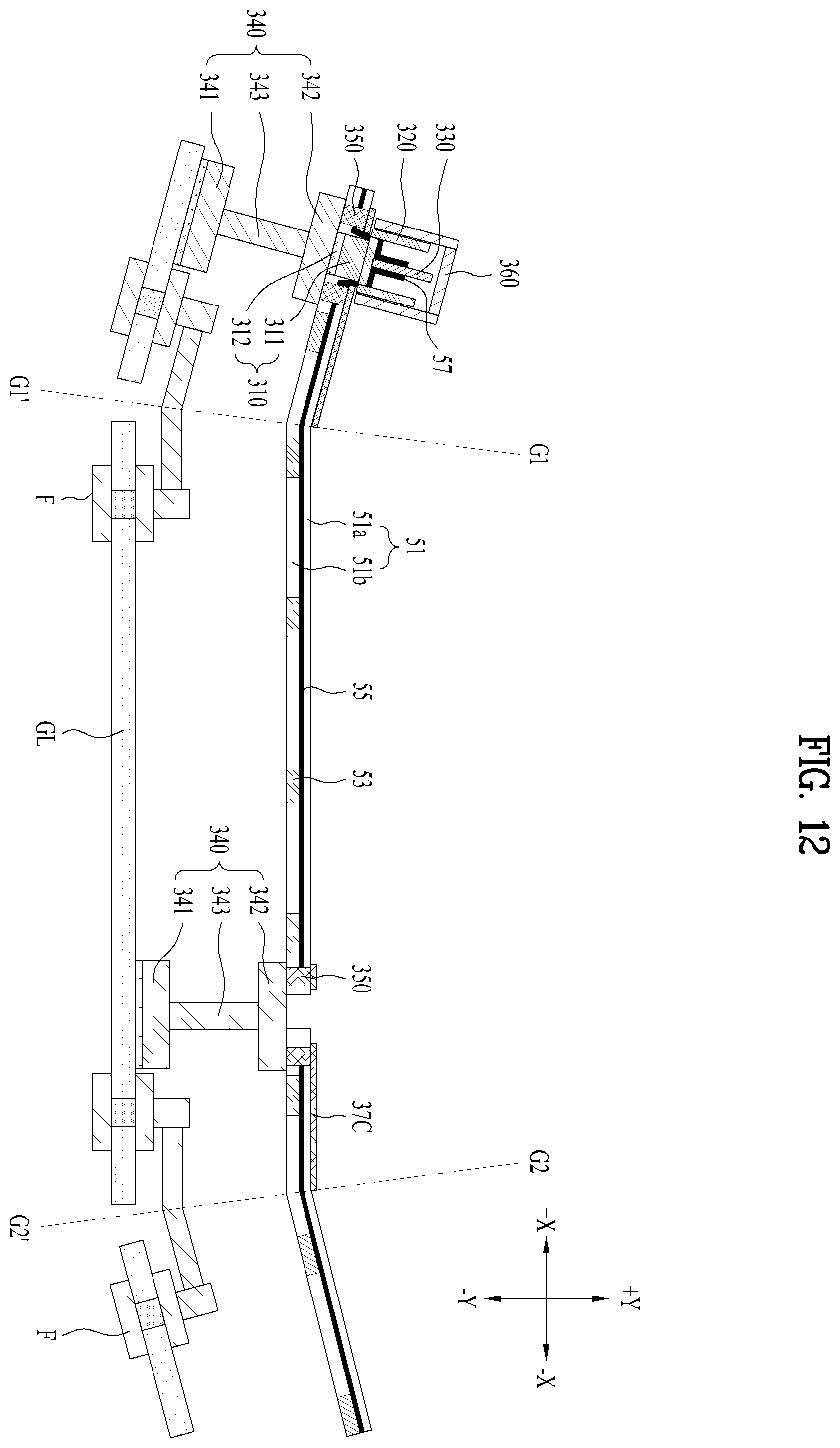 Patent US12568596 Figure 12 – Display control module and display apparatus comprising same