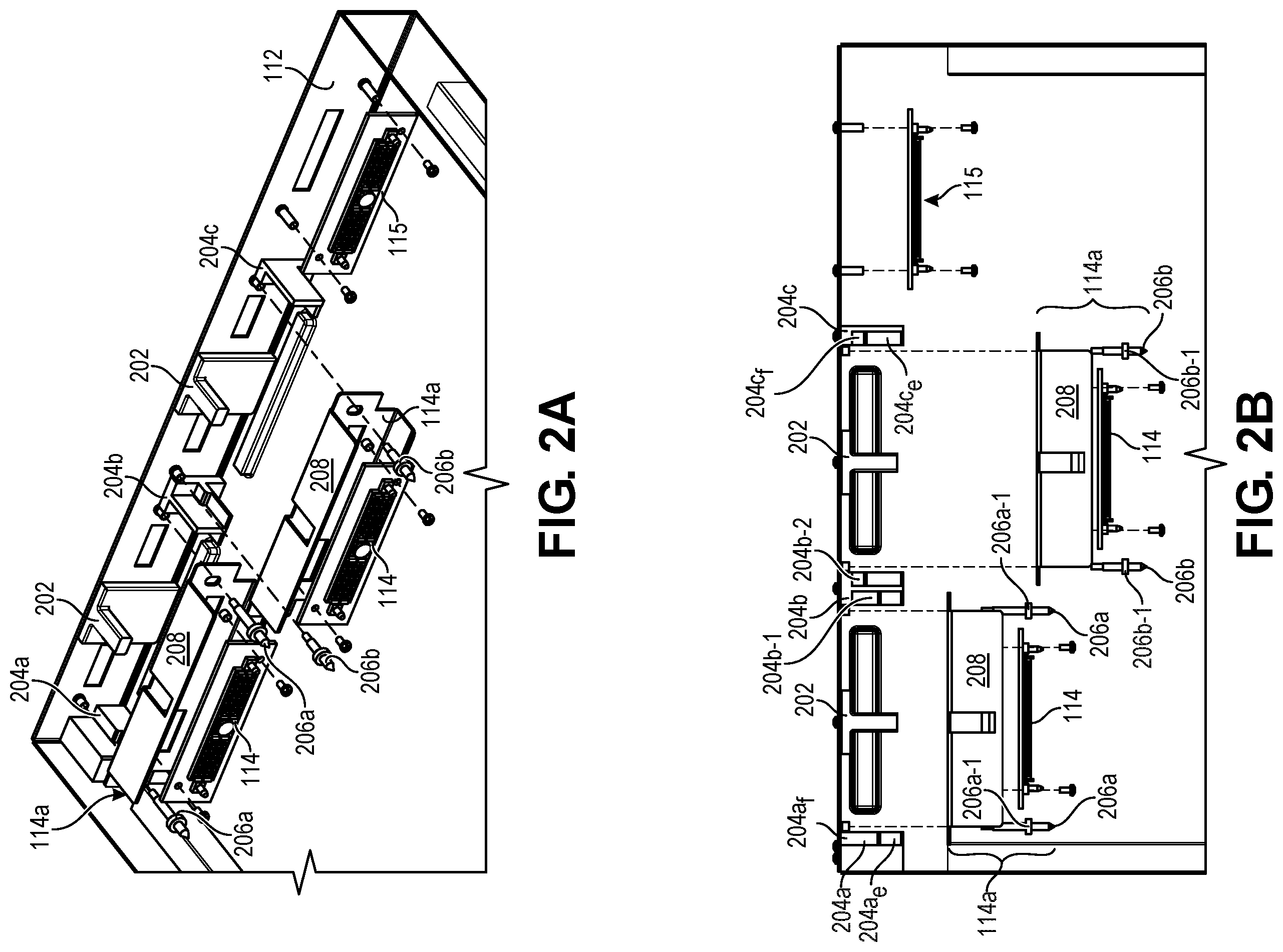 Patent US12568597 Figure 3 – Staged high-density backplane for electronic modules