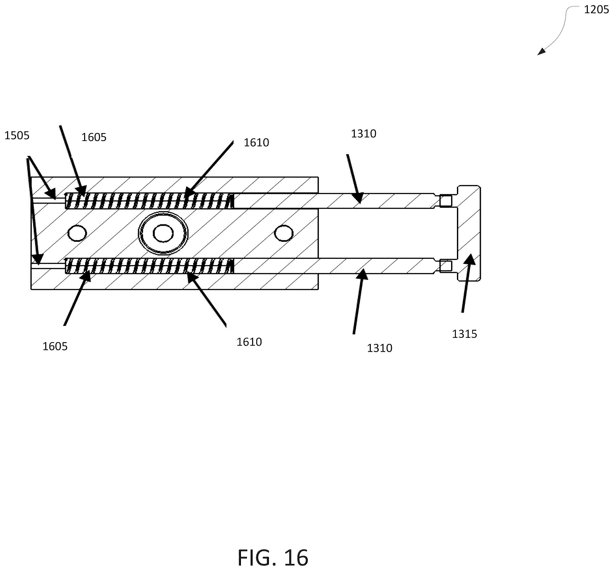 Patent US12568598 Figure 16 – Damping systems and methods for server slides
