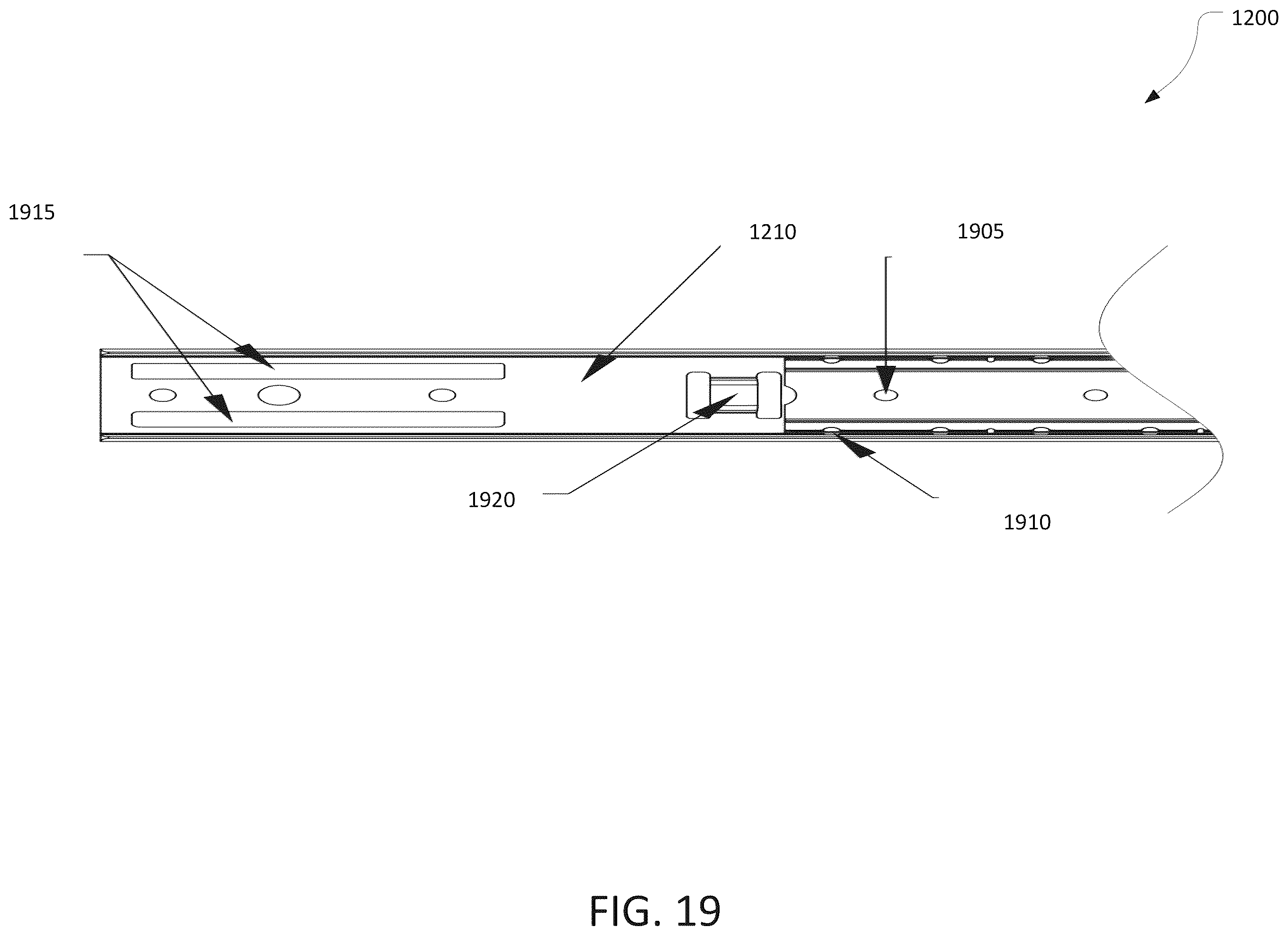 Patent US12568598 Figure 19 – Damping systems and methods for server slides