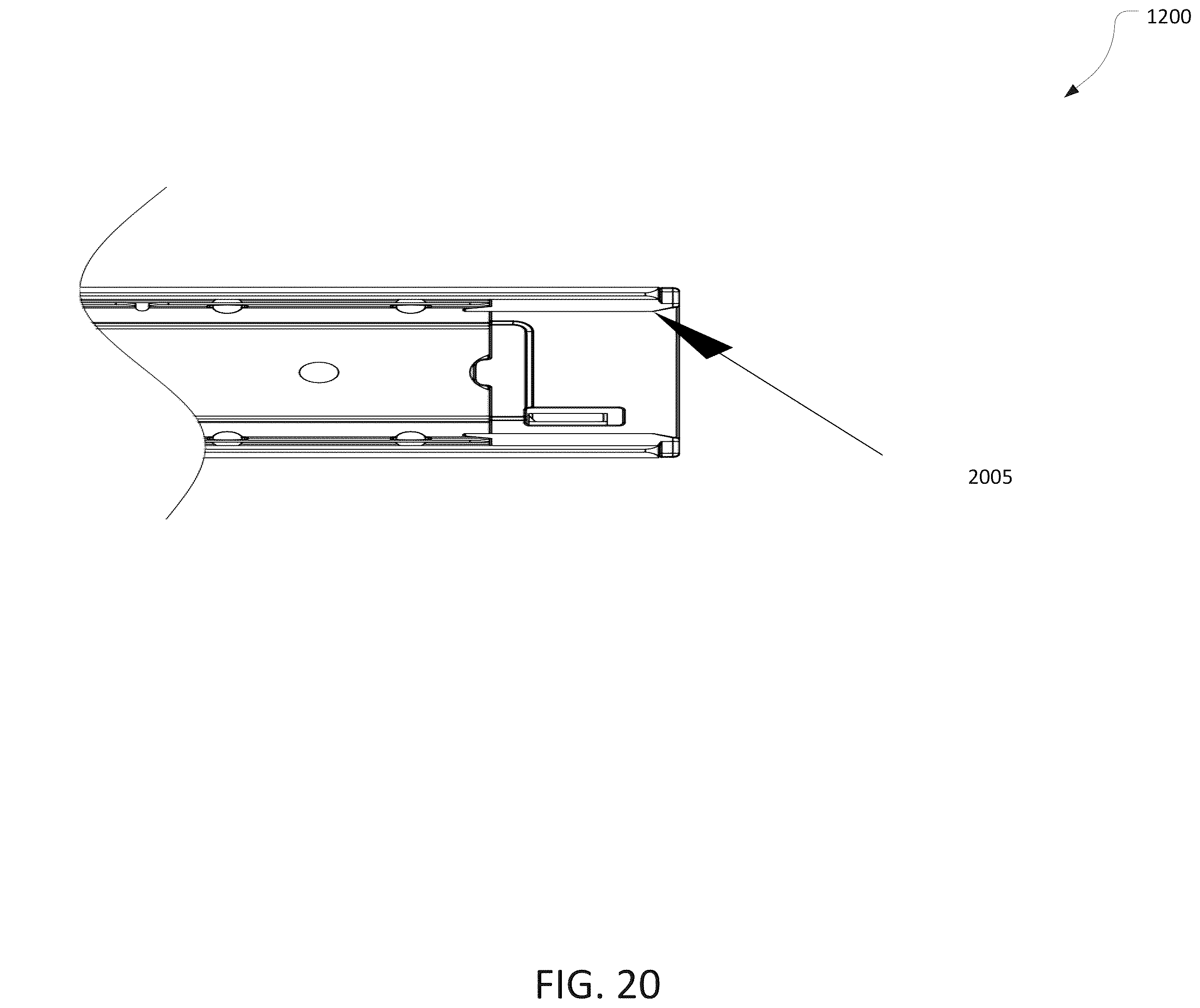 Patent US12568598 Figure 20 – Damping systems and methods for server slides