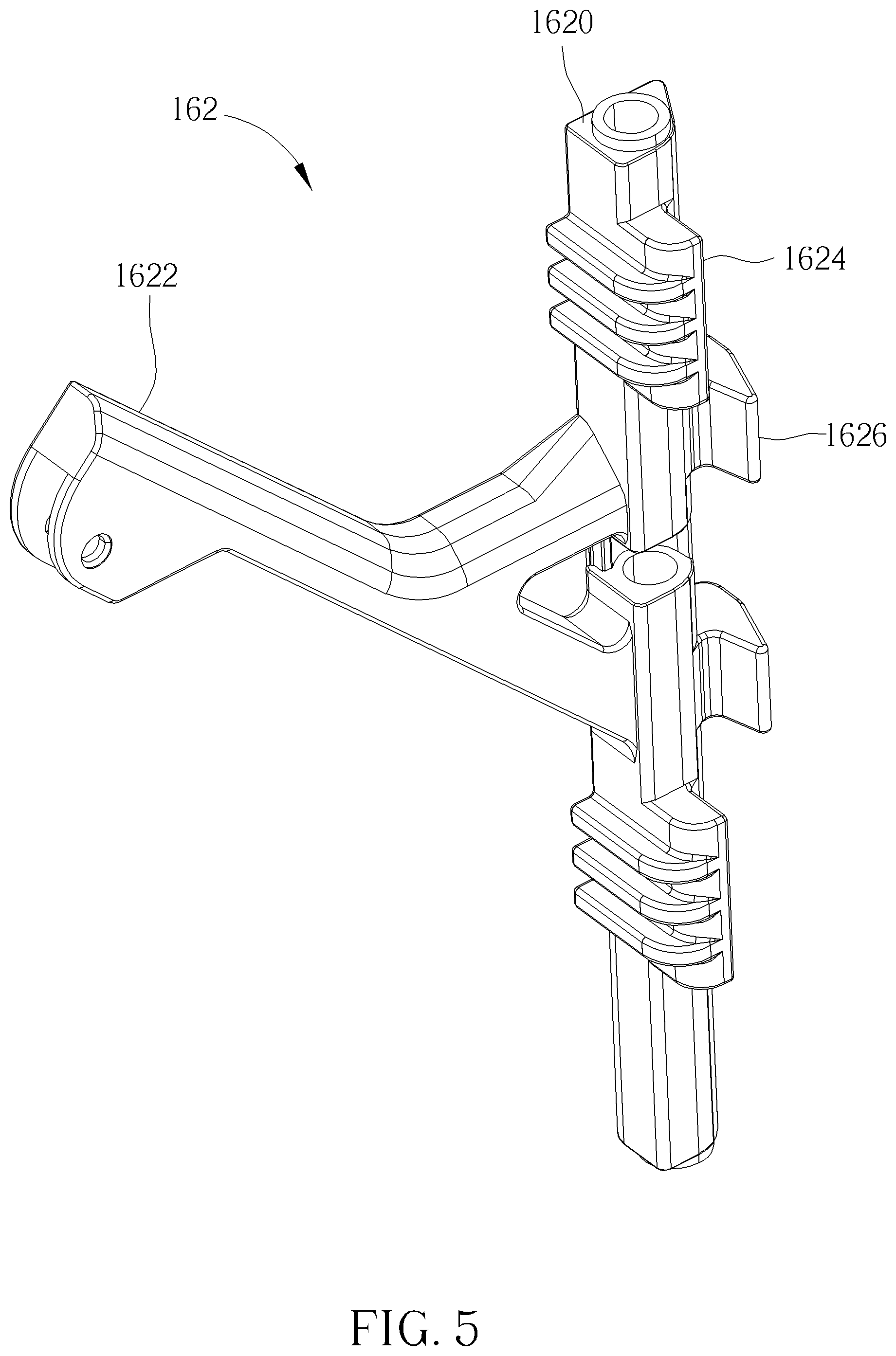 Patent US12568599 Figure 5 – Data processing device, chassis and tray
