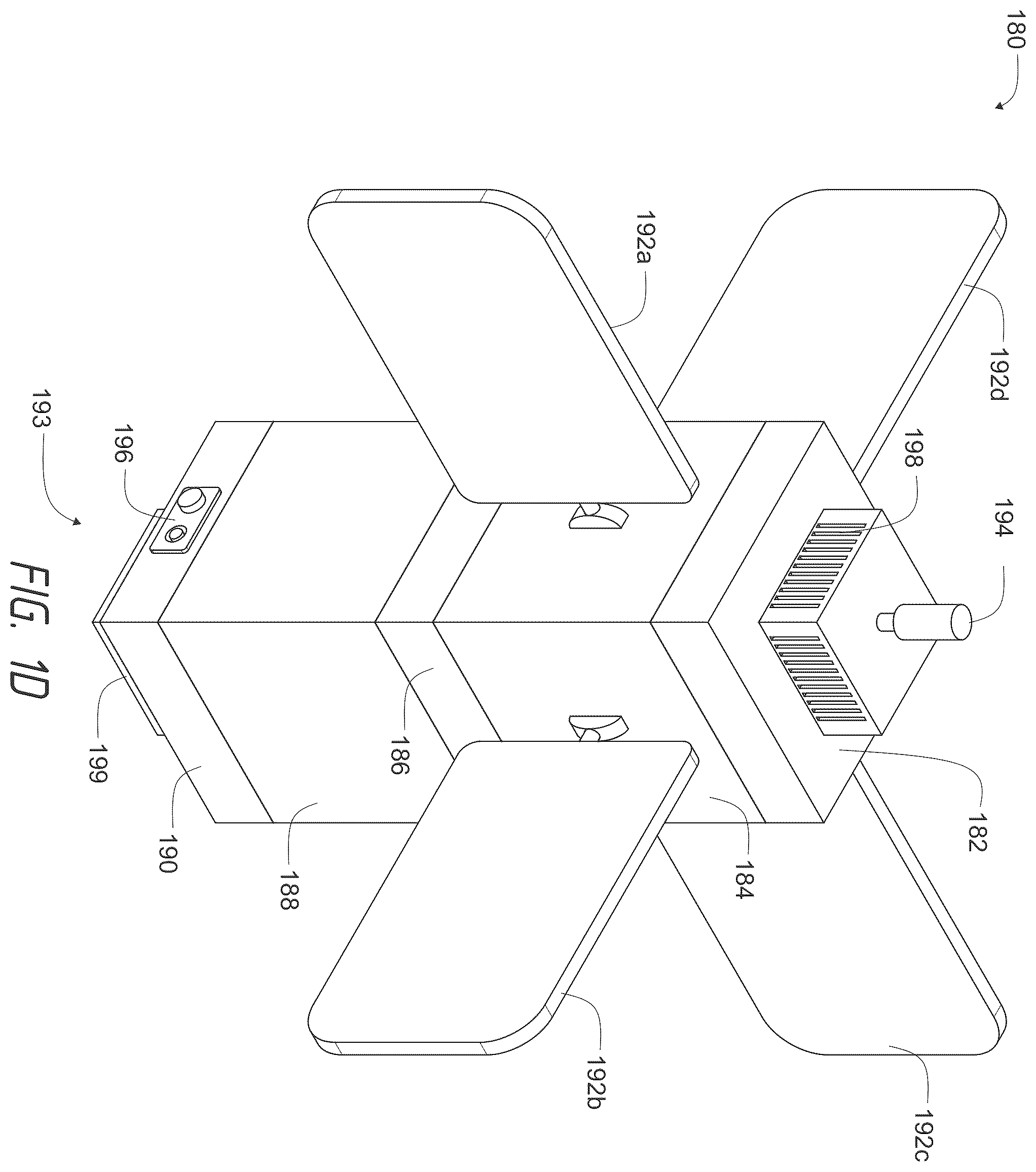 Patent US12568602 Figure 4 – Modular system for detecting, tracking, and transmitting to identified objects