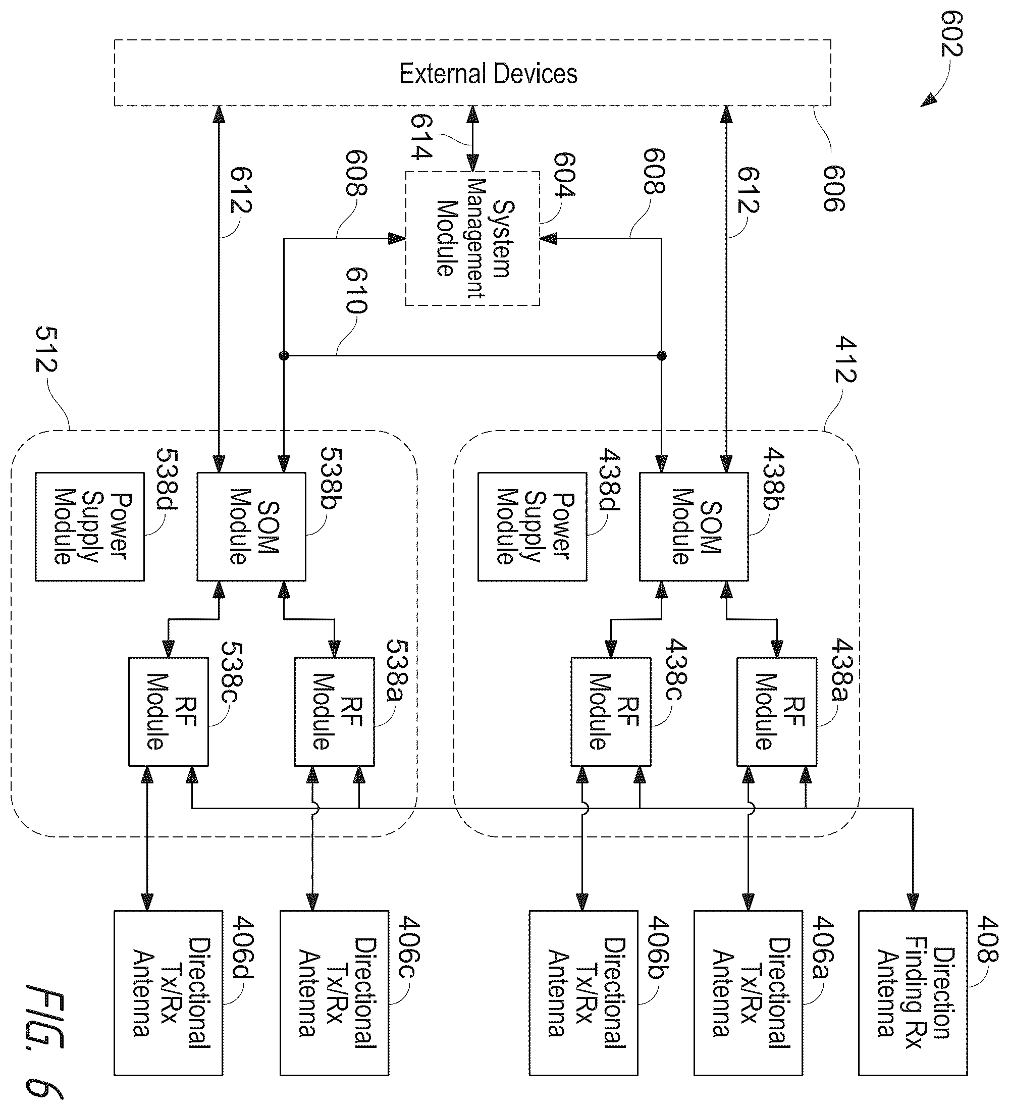 Patent US12568602 Figure 15 – Modular system for detecting, tracking, and transmitting to identified objects