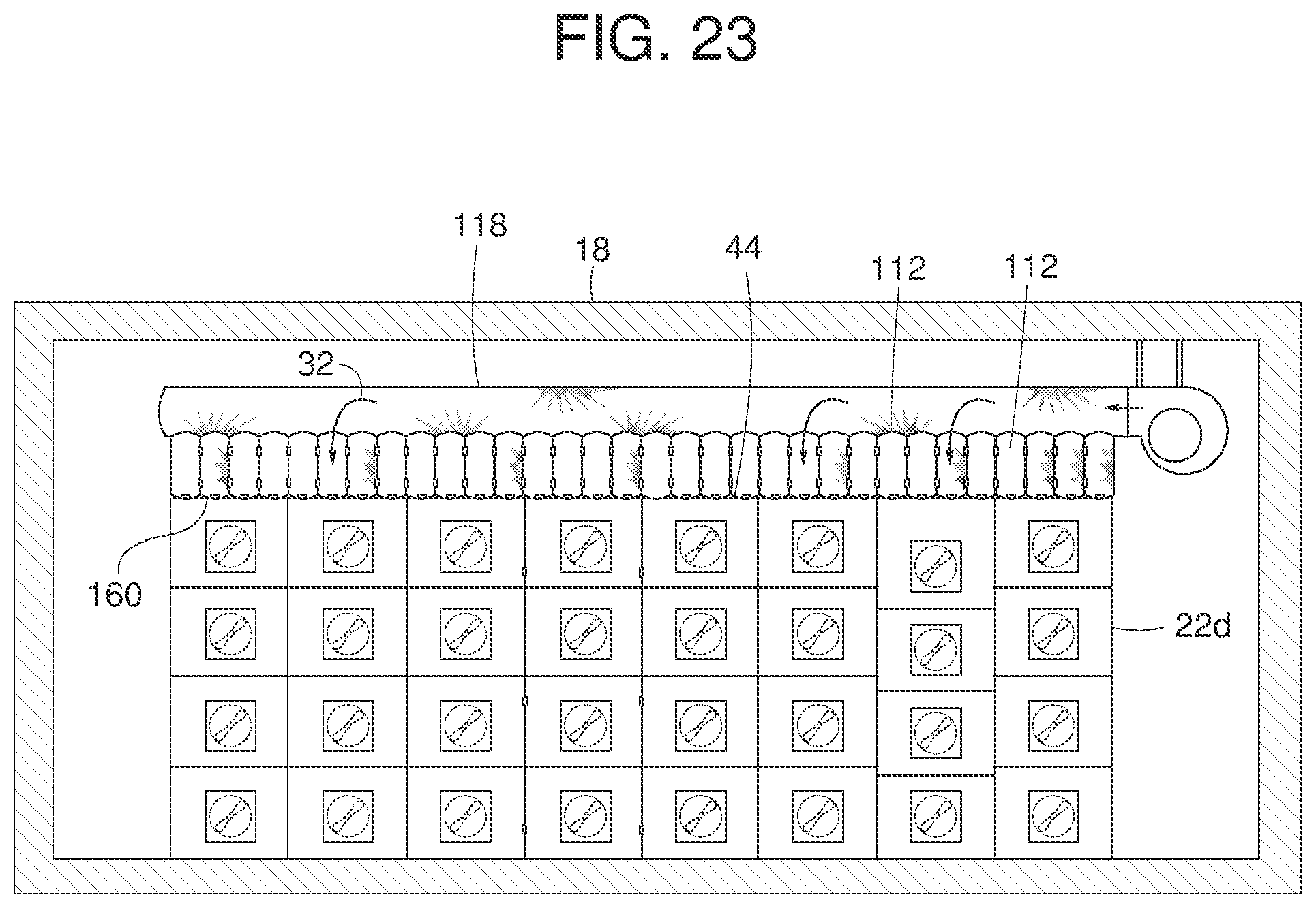 Patent US12568607 Figure 14 – Air barrier systems for data center zone containment