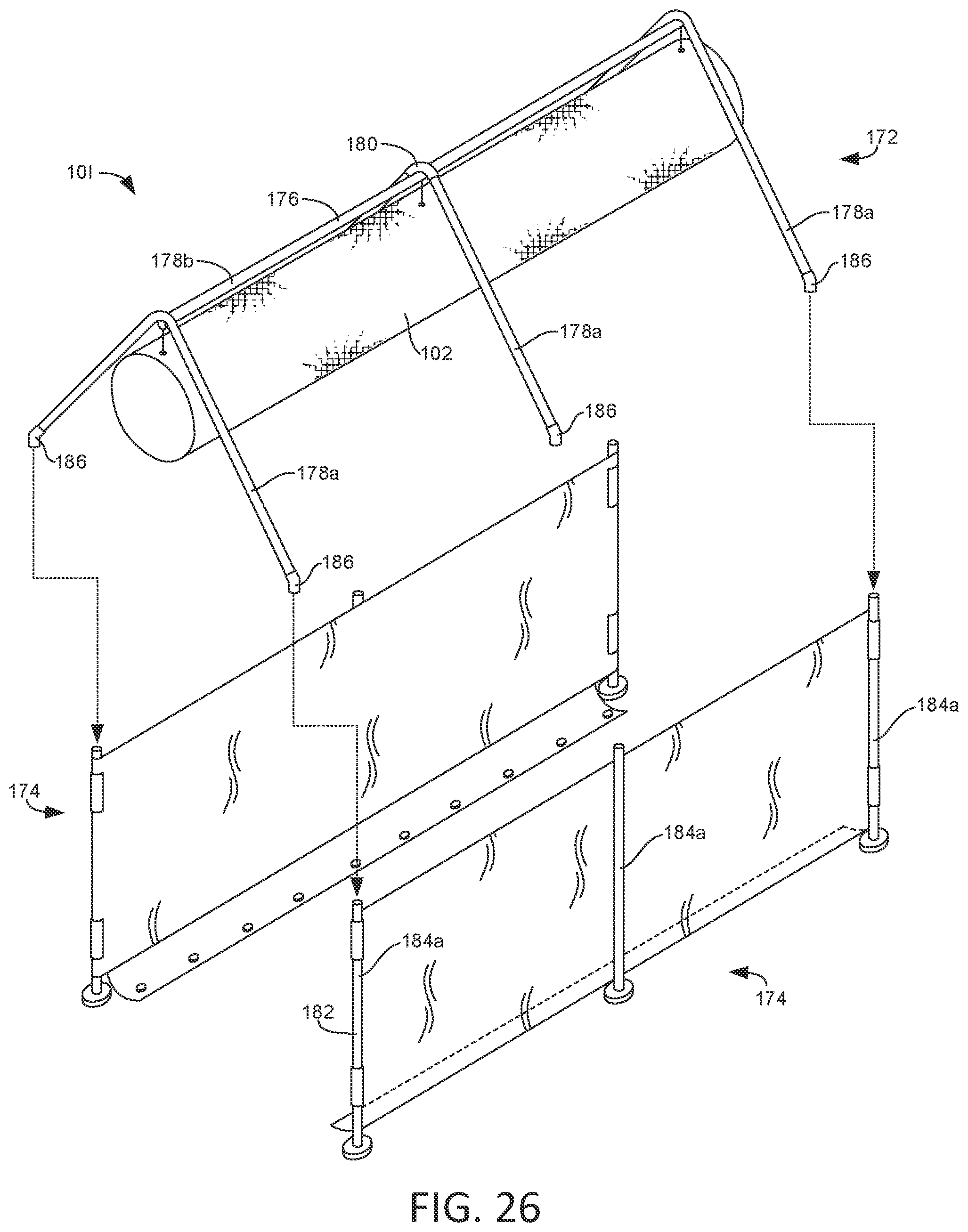 Patent US12568607 Figure 16 – Air barrier systems for data center zone containment