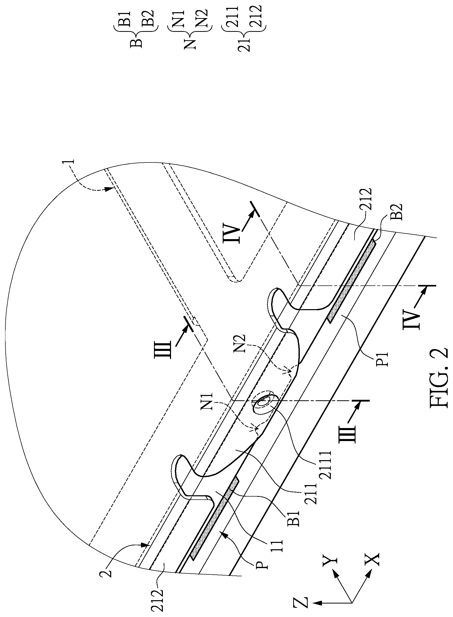 Patent US12568610 Figure 2 – Electronic device and shielding structure