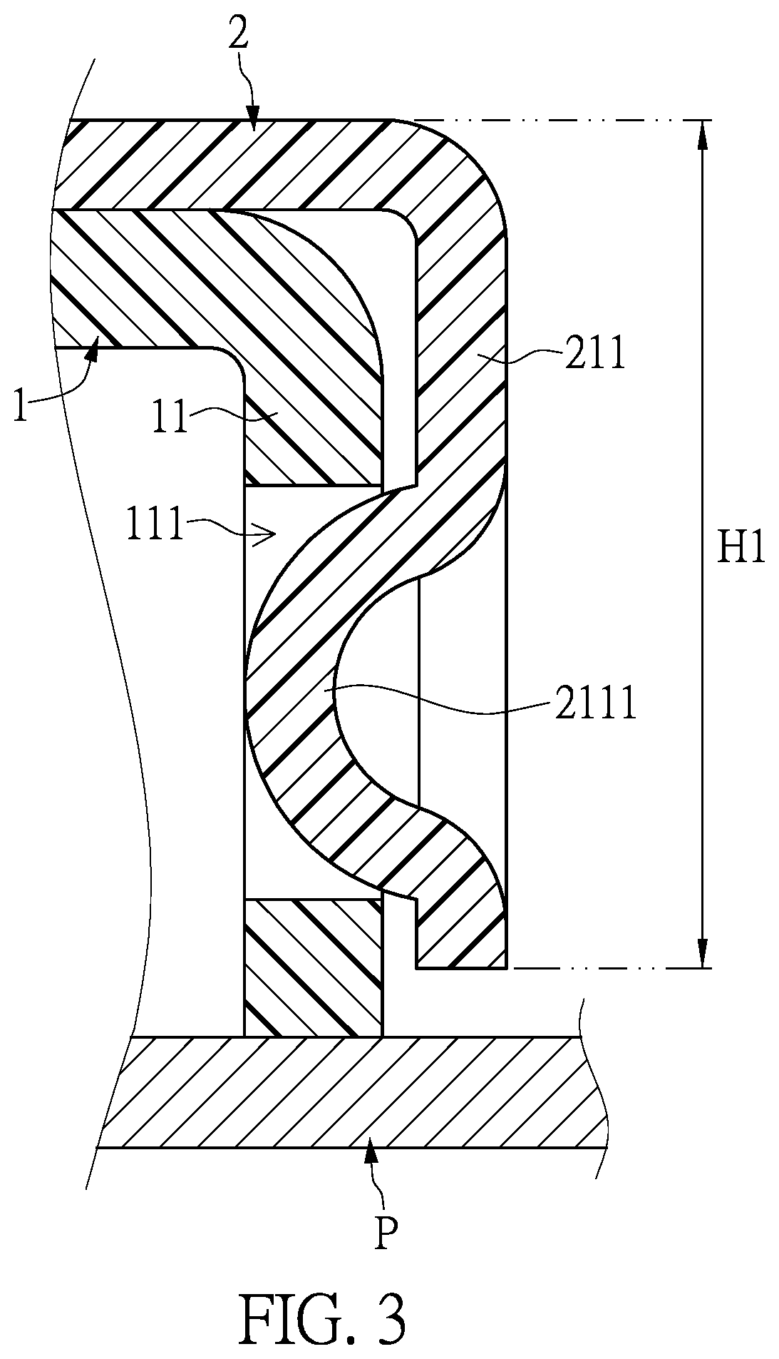 Patent US12568610 Figure 3 – Electronic device and shielding structure