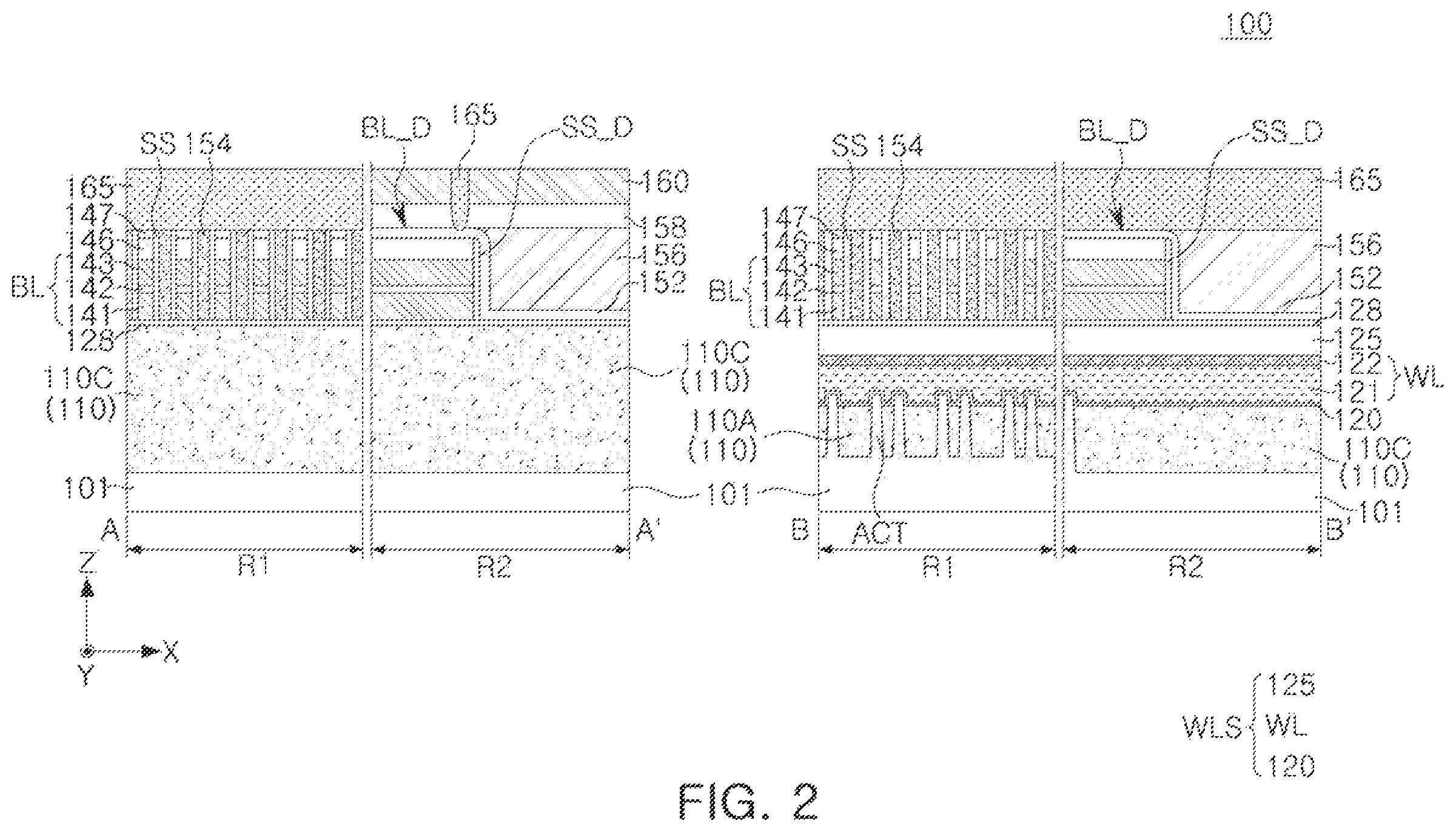Patent US12568614 Figure 2 – Method of fabricating semiconductor device
