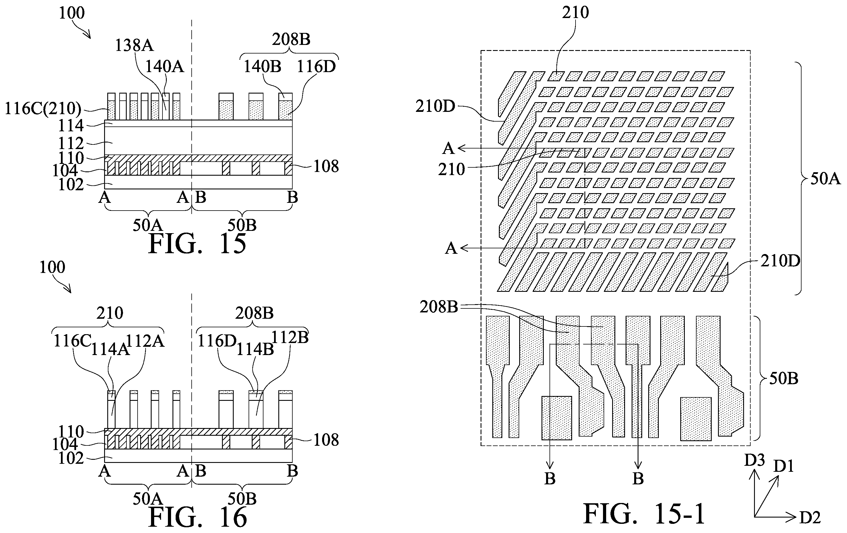 Patent US12568616 Figure 8 – Method for forming memory patterns and wire patterns simultaneously