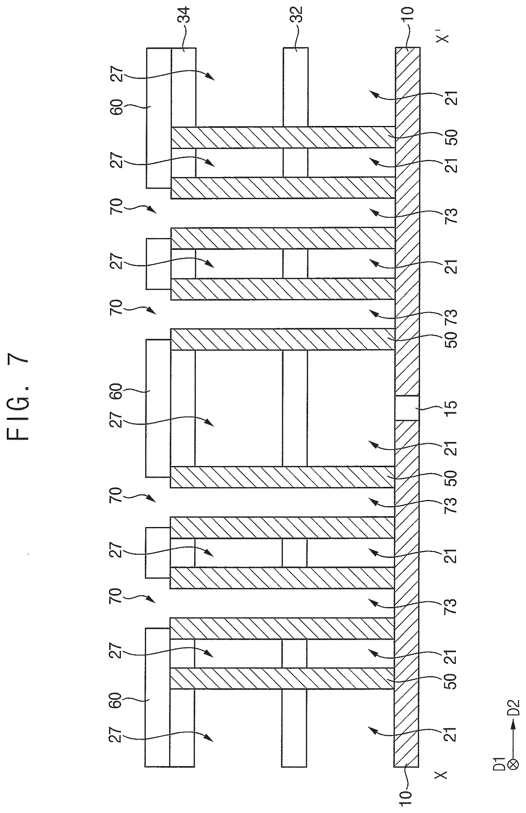 Patent US12568617 Figure 7 – Decoupling capacitor structure and semiconductor device including the same