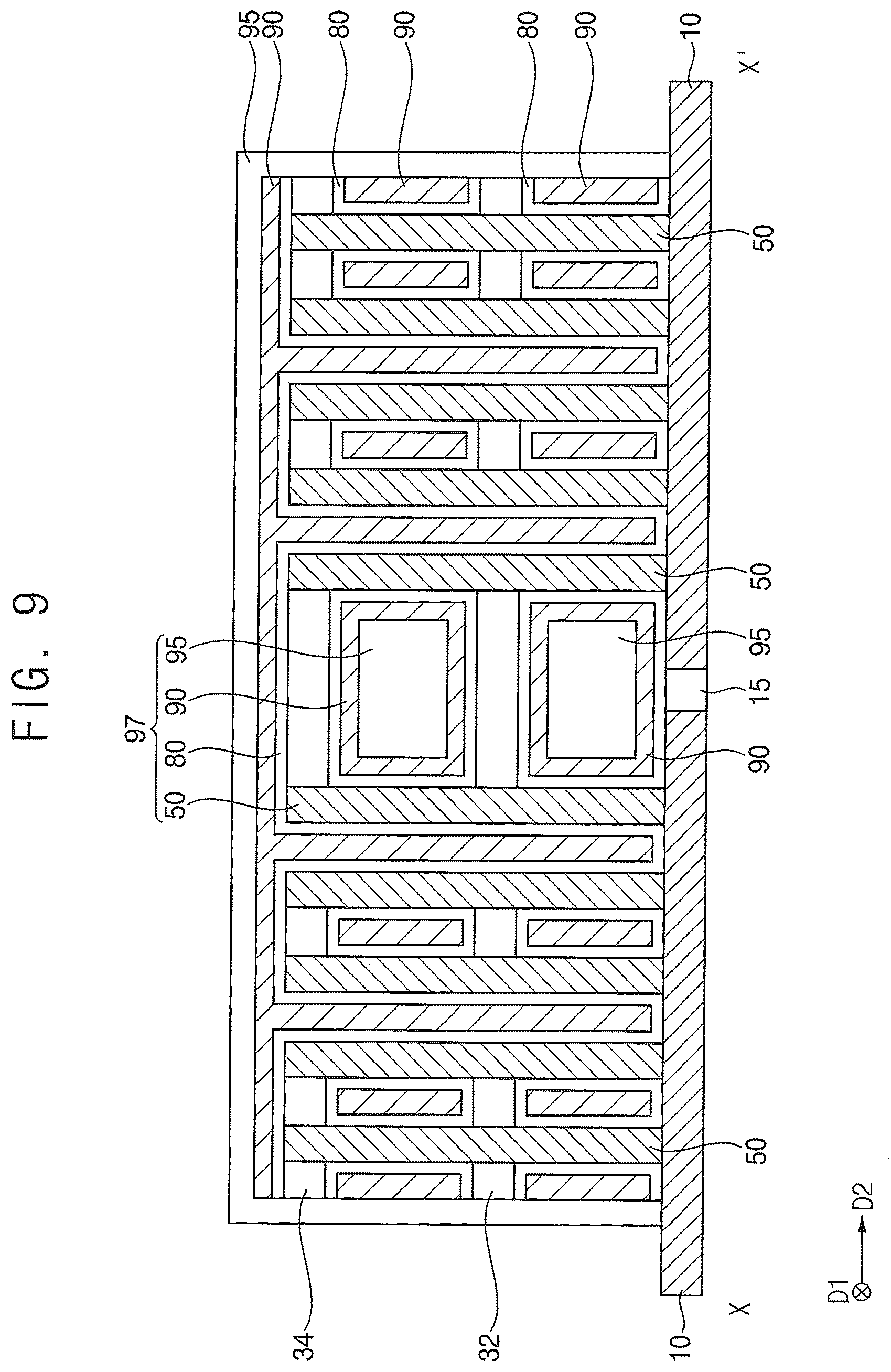 Patent US12568617 Figure 9 – Decoupling capacitor structure and semiconductor device including the same