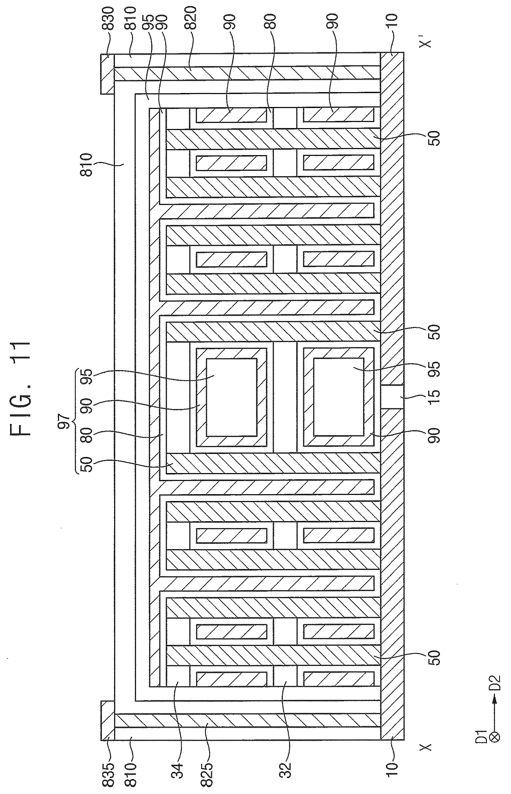 Patent US12568617 Figure 11 – Decoupling capacitor structure and semiconductor device including the same