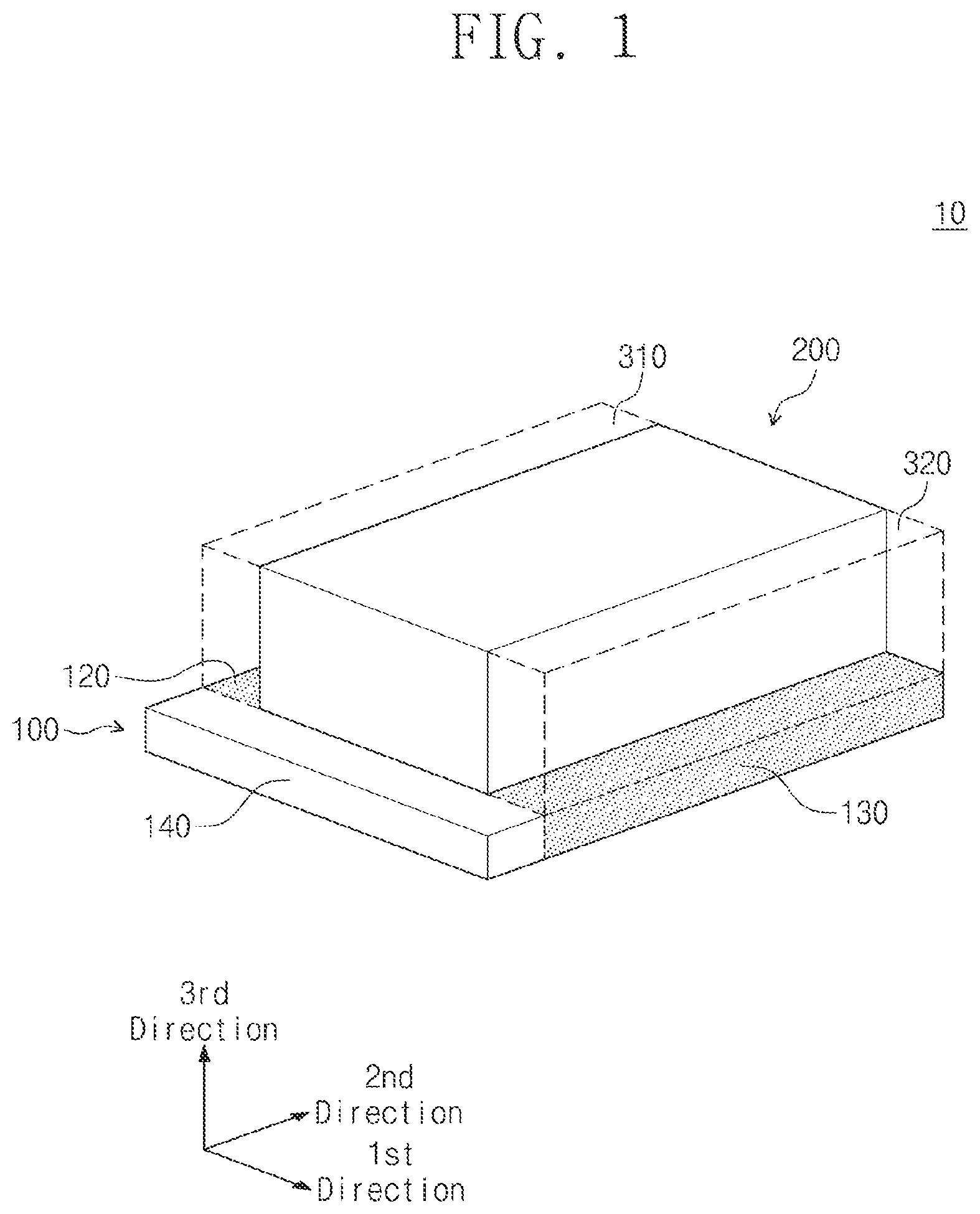Patent US12568619 Figure 1 – Nonvolatile memory device