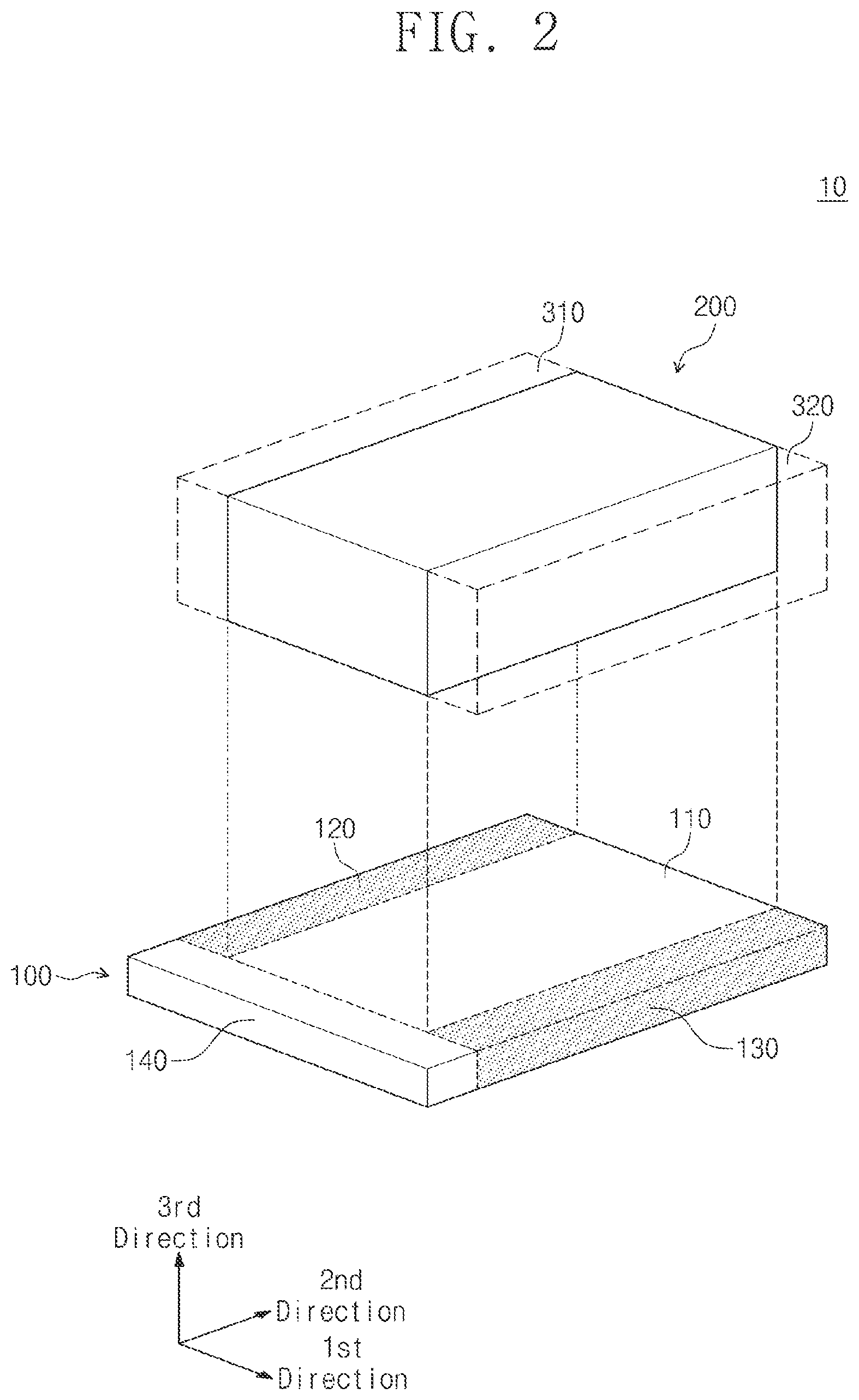 Patent US12568619 Figure 2 – Nonvolatile memory device