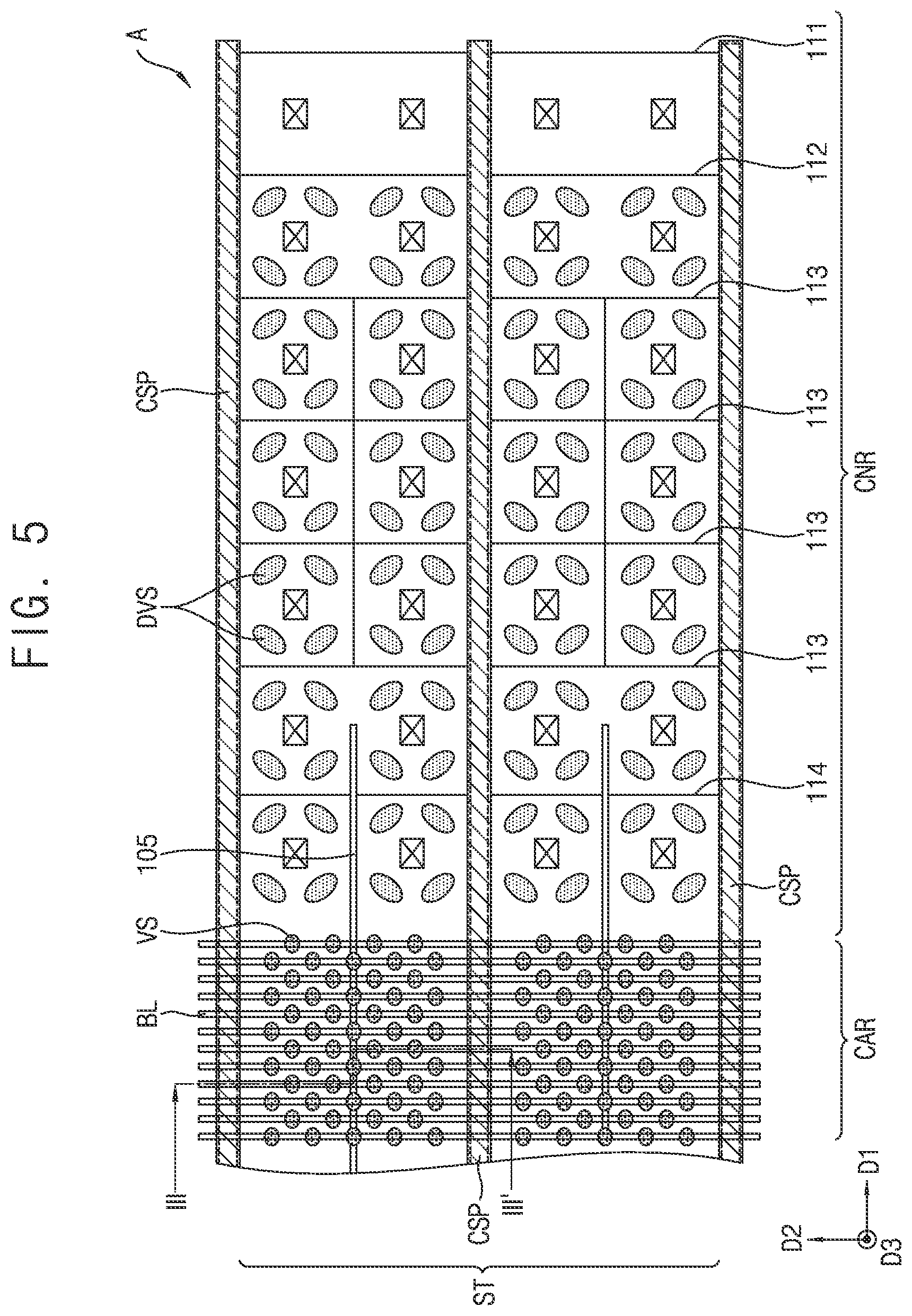 Patent US12568620 Figure 5 – Semiconductor device including nitride spacers