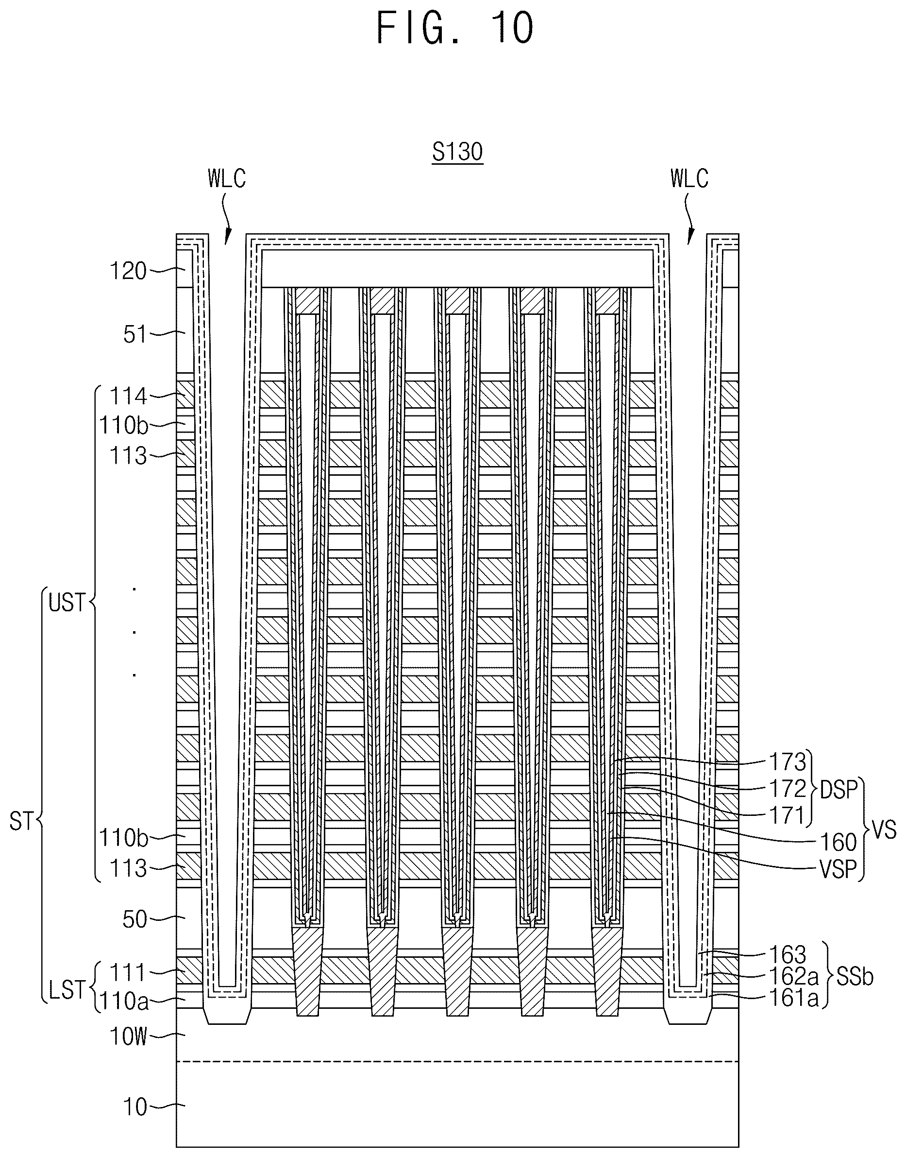 Patent US12568620 Figure 10 – Semiconductor device including nitride spacers