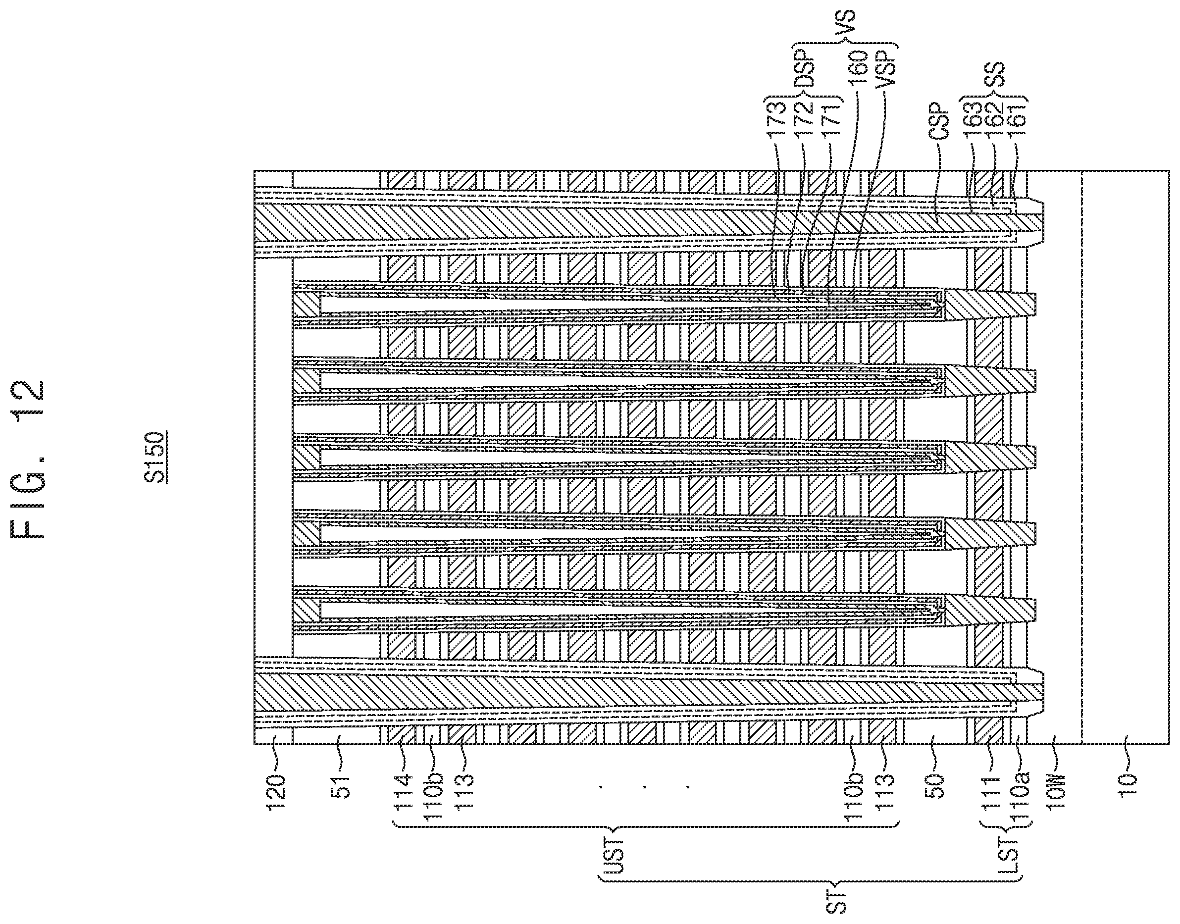 Patent US12568620 Figure 12 – Semiconductor device including nitride spacers